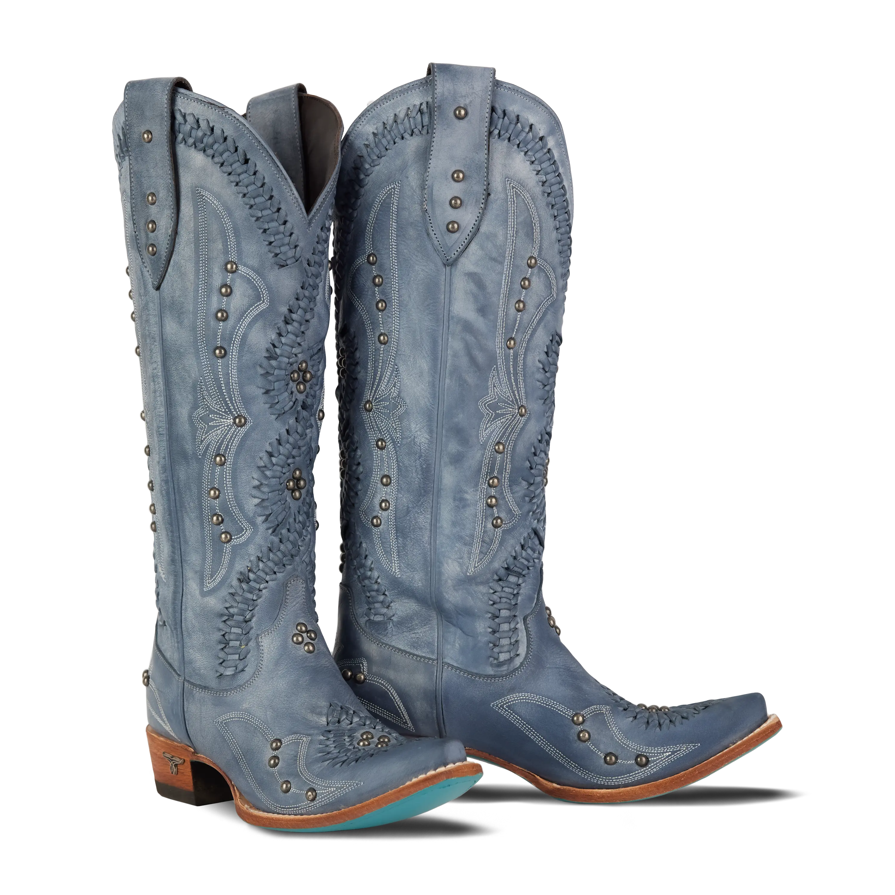 Cossette Boot - Washed Denim