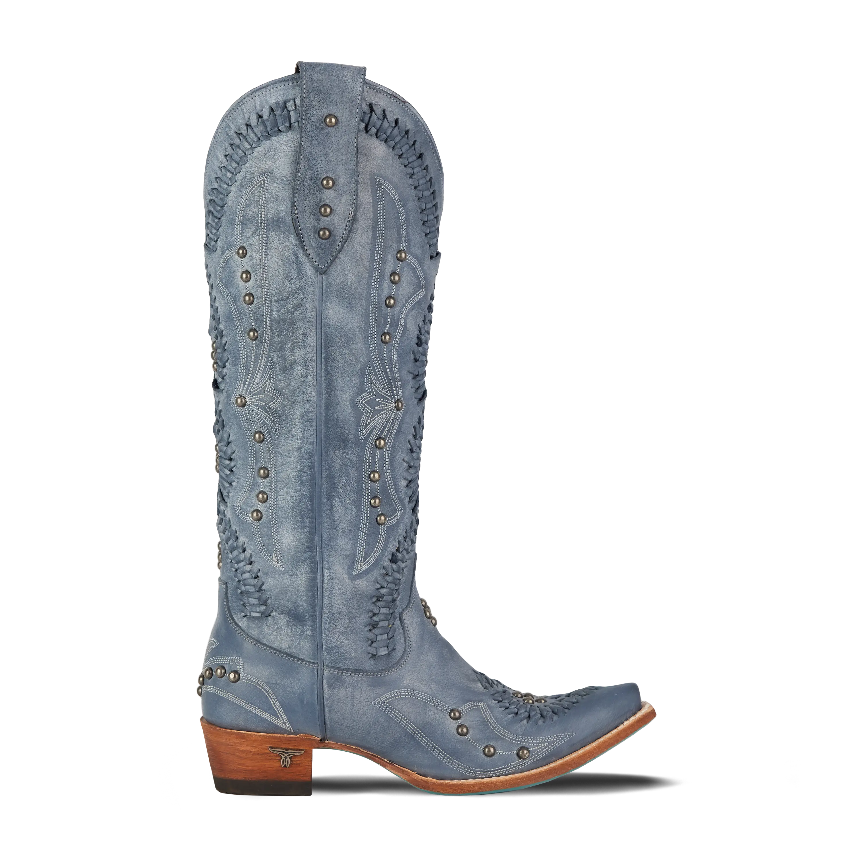 Cossette Boot - Washed Denim