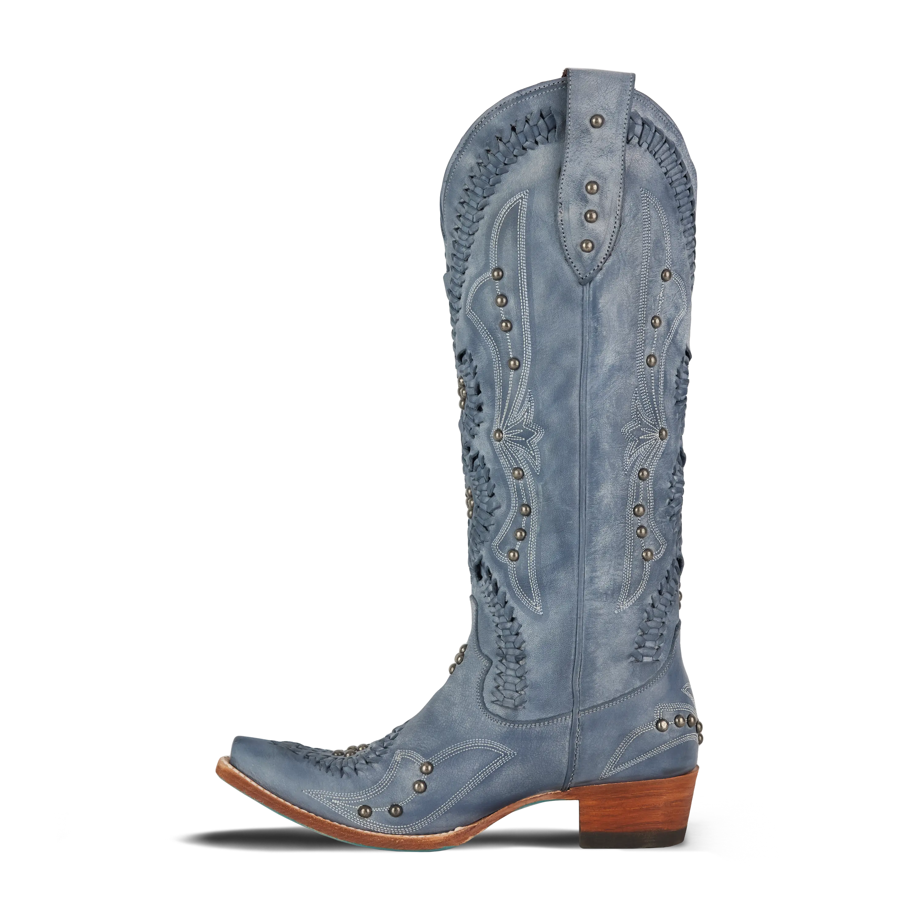 Cossette Boot - Washed Denim