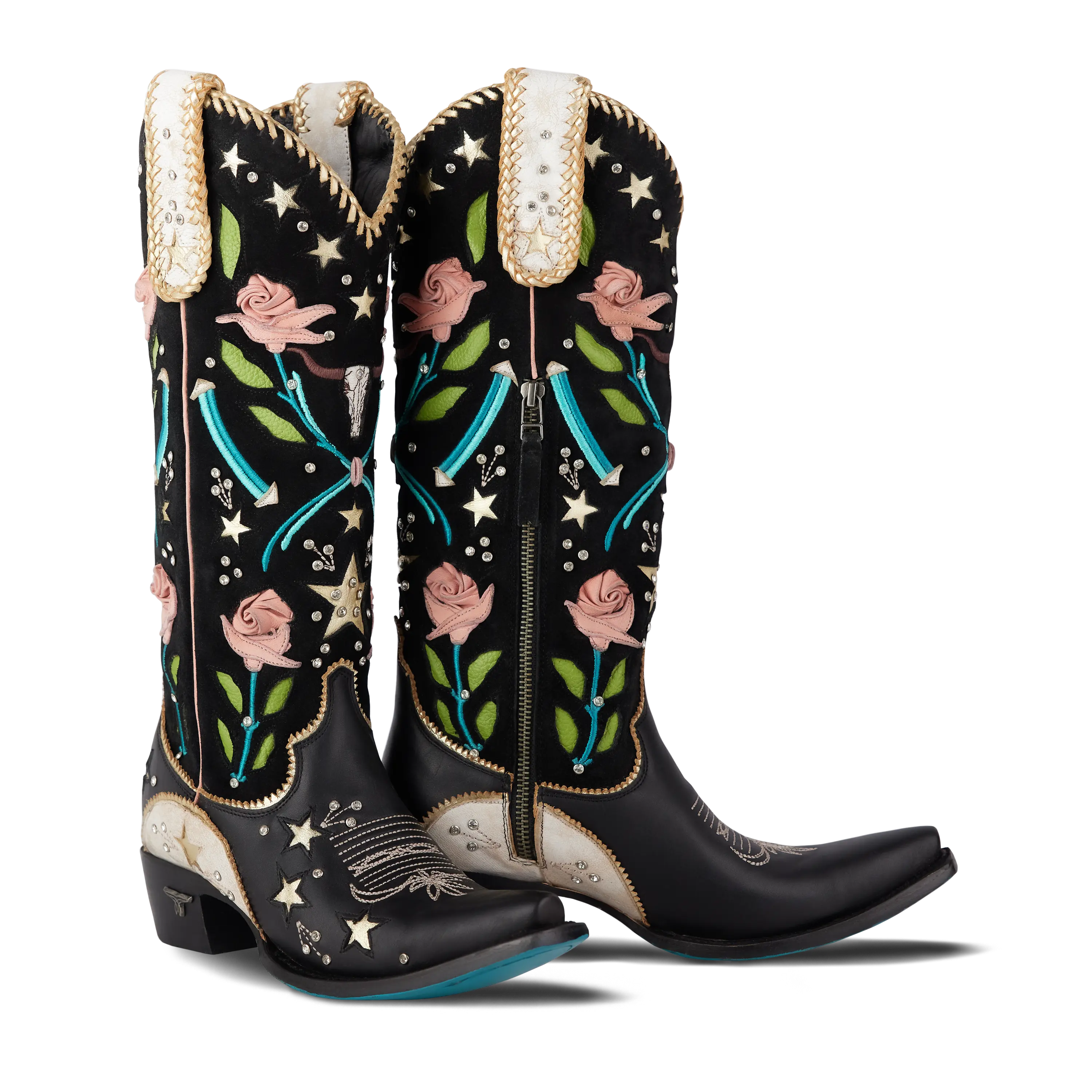 Stars Align Boot - Jet Black & Ceramic Crackle
