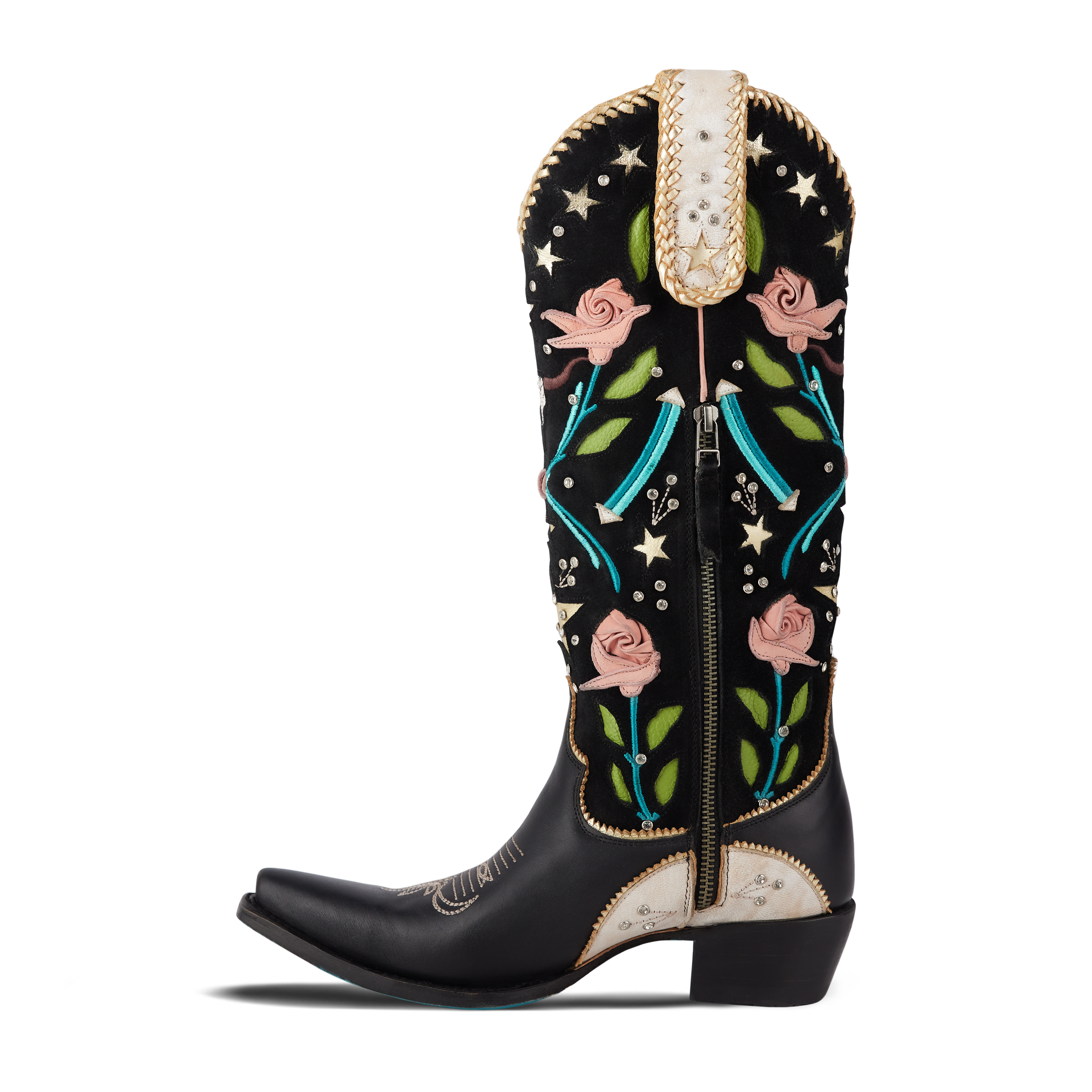 Stars Align Boot - Jet Black & Ceramic Crackle