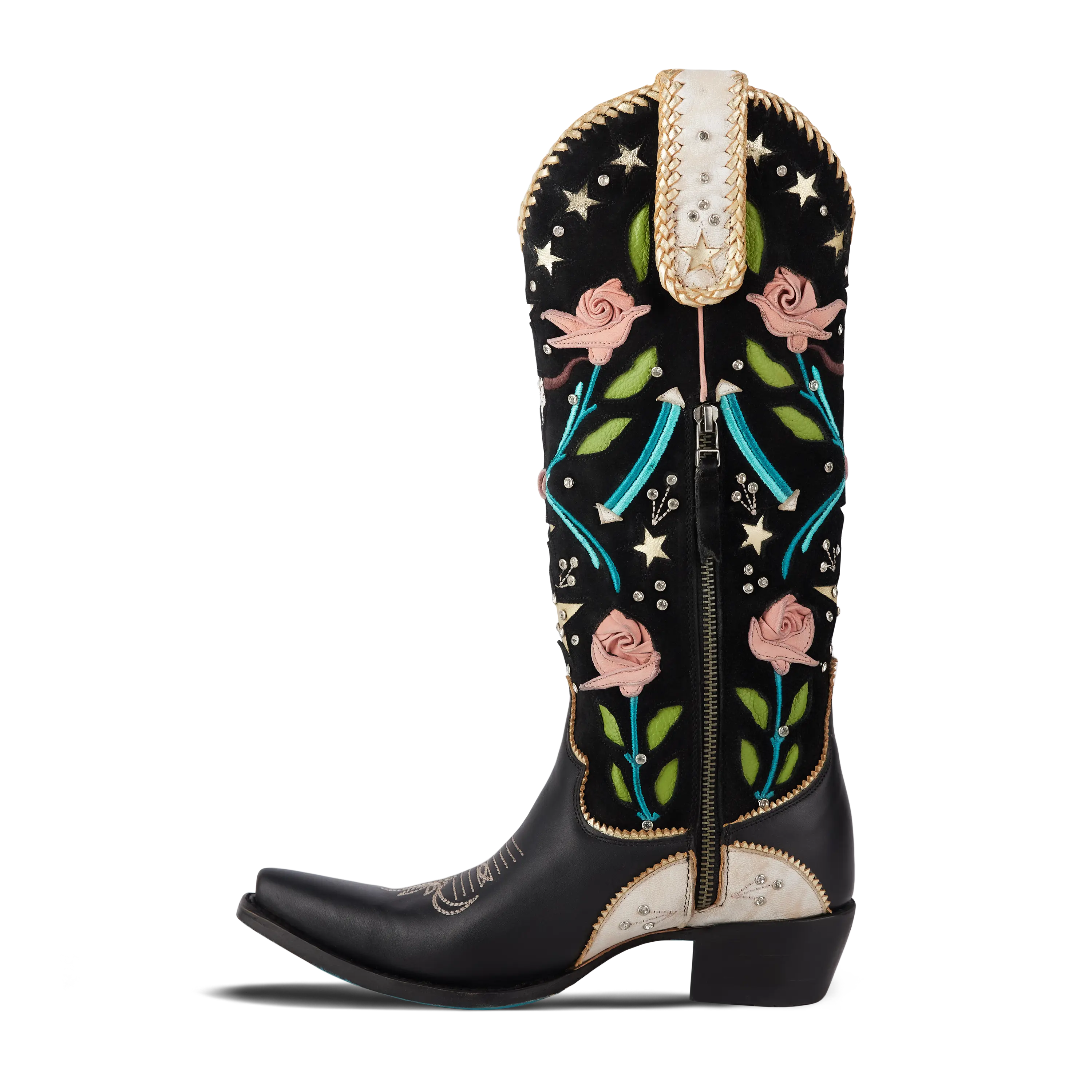 Stars Align Boot - Jet Black & Ceramic Crackle