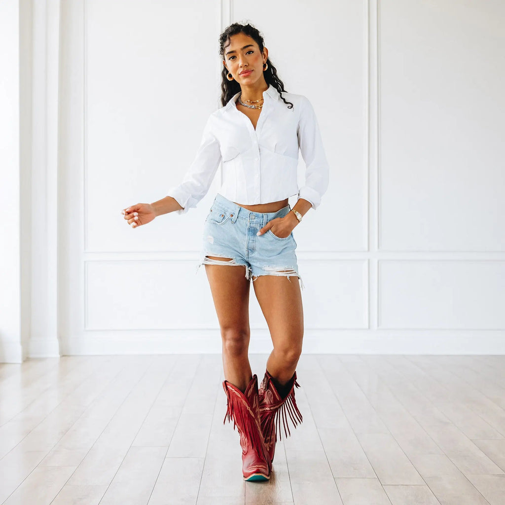 Senita Falls Boot - Smoldering Ruby **Final Sale**