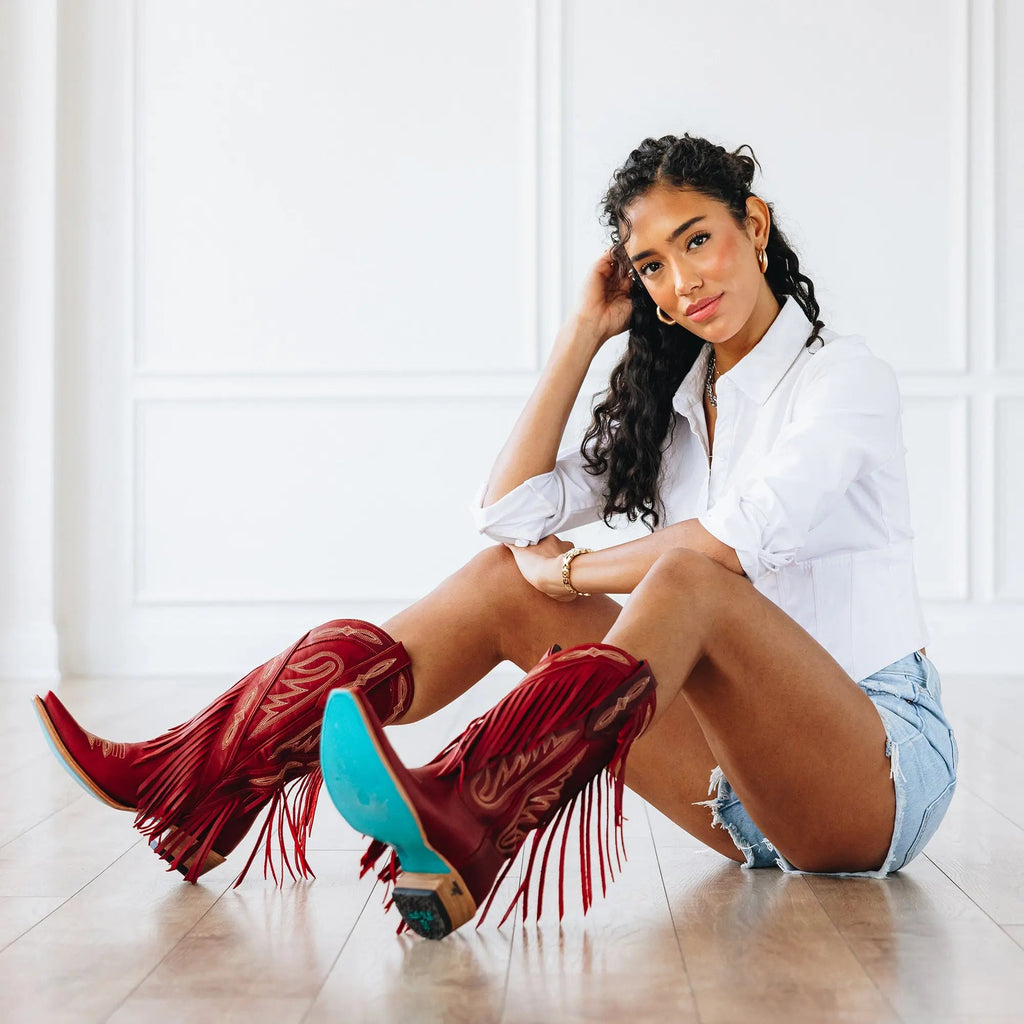Senita Falls Boot - Smoldering Ruby **Final Sale**