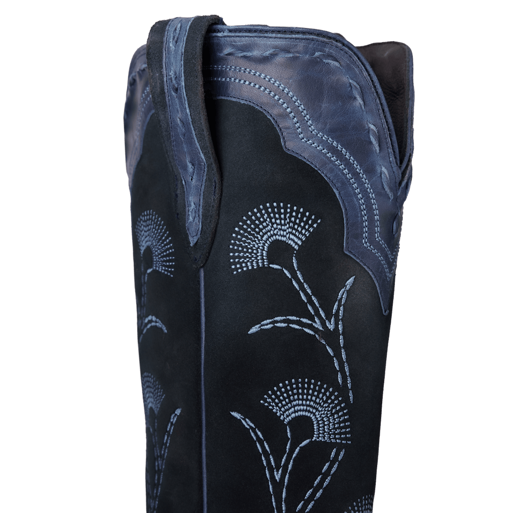 Tessa Knee High - Navy Suede