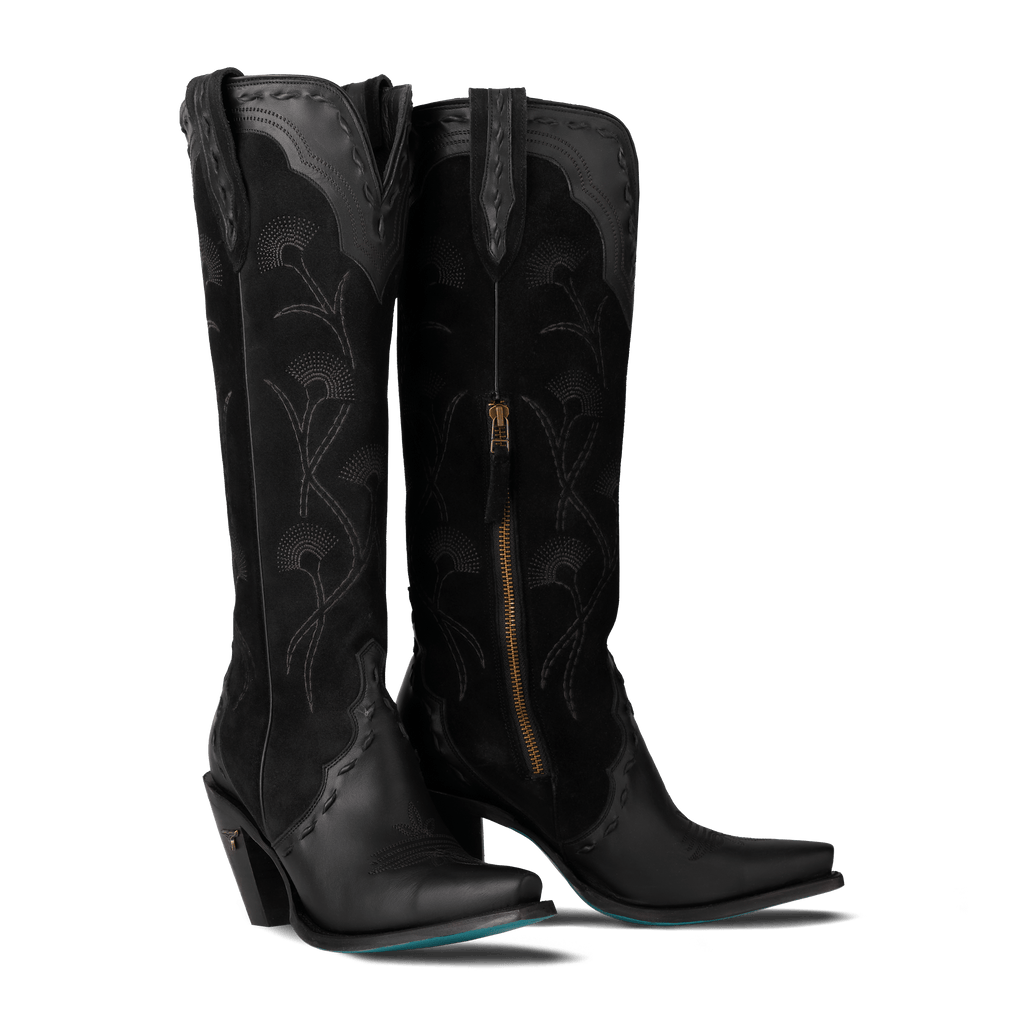 Tessa Knee High - Jet Black