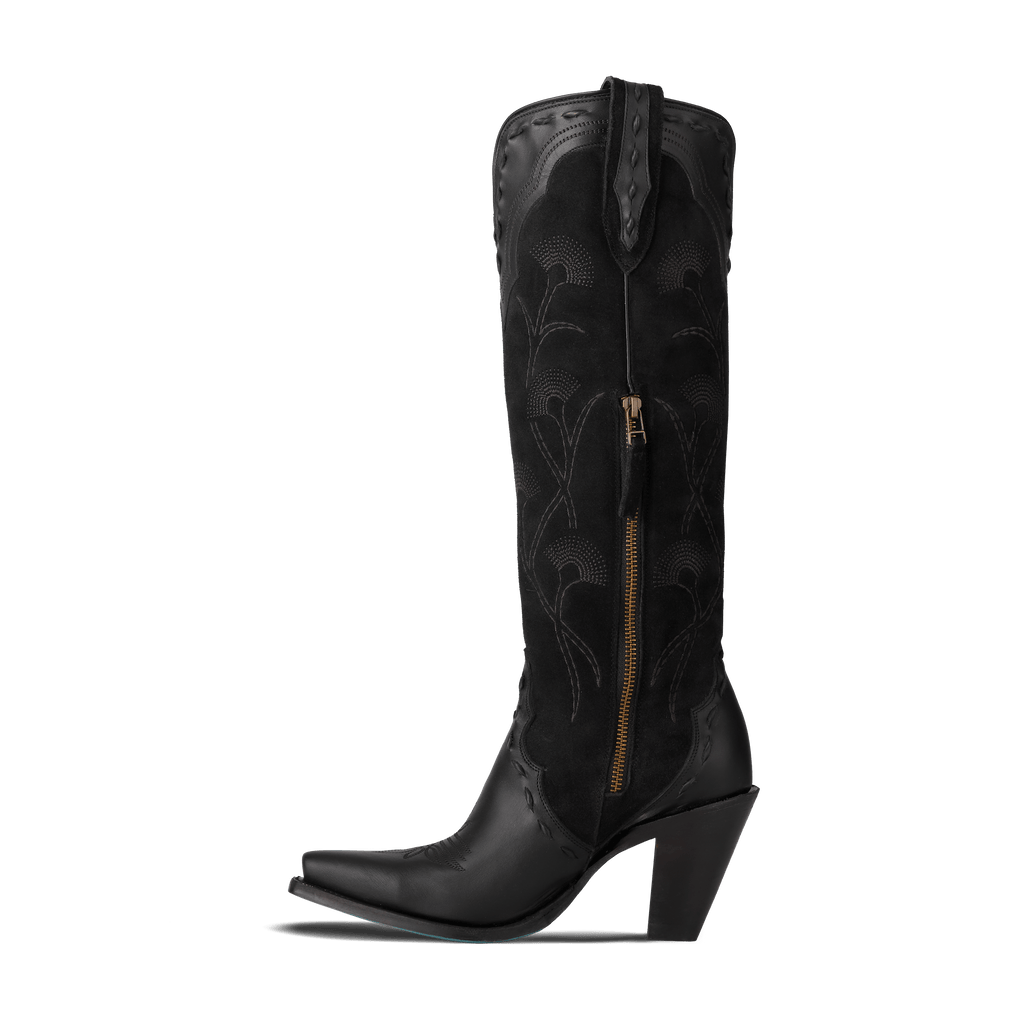 Tessa Knee High - Jet Black