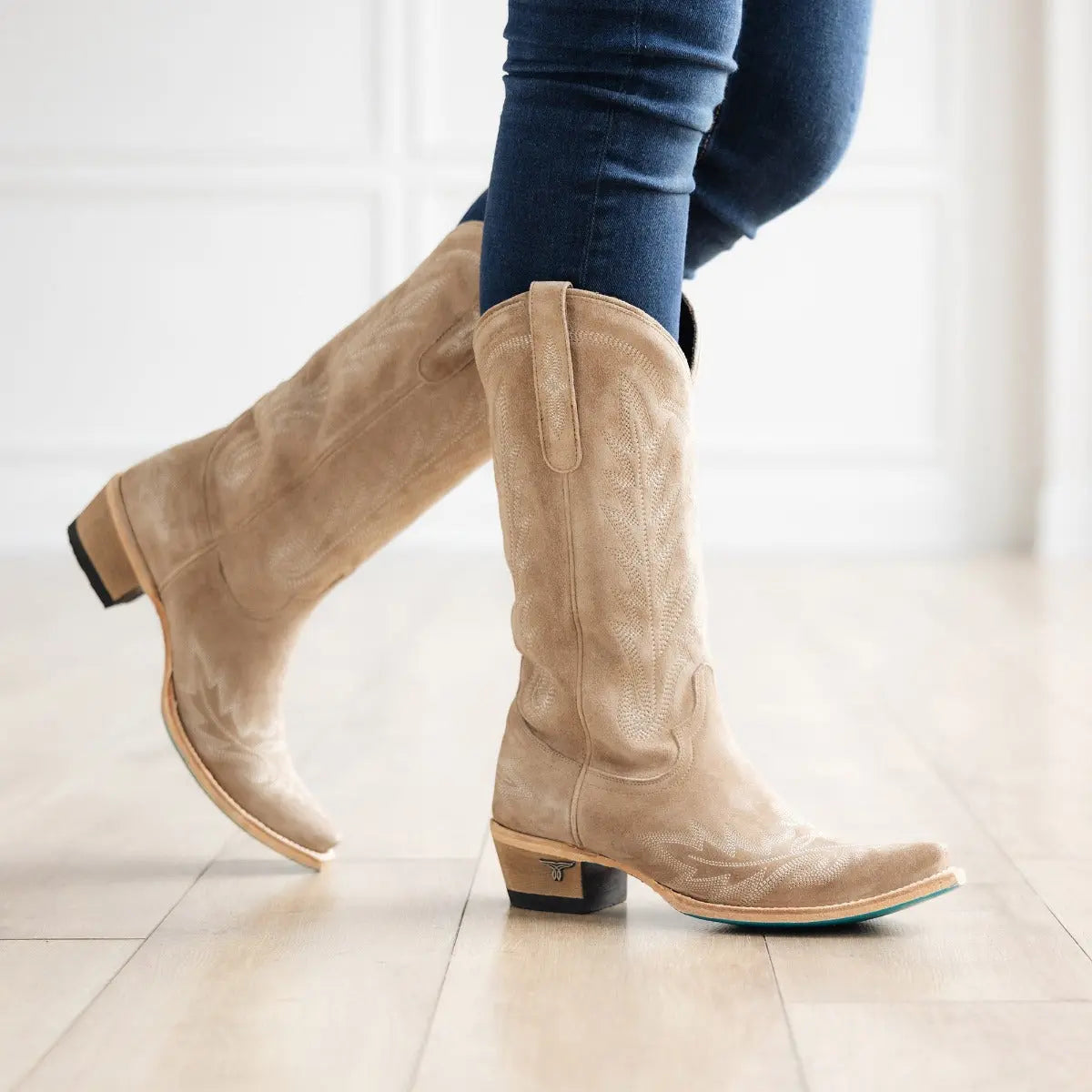 Lexington Boot - Latte Suede