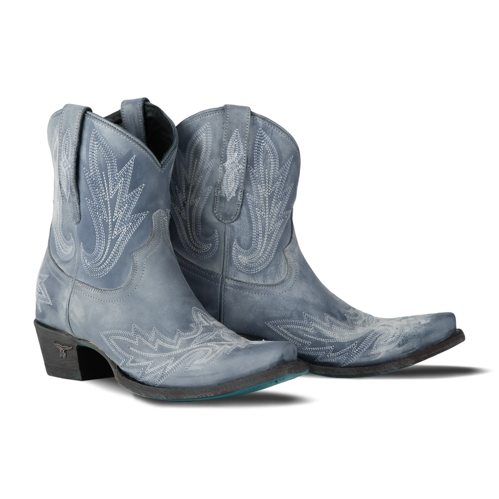 Lexington Bootie - Washed Denim