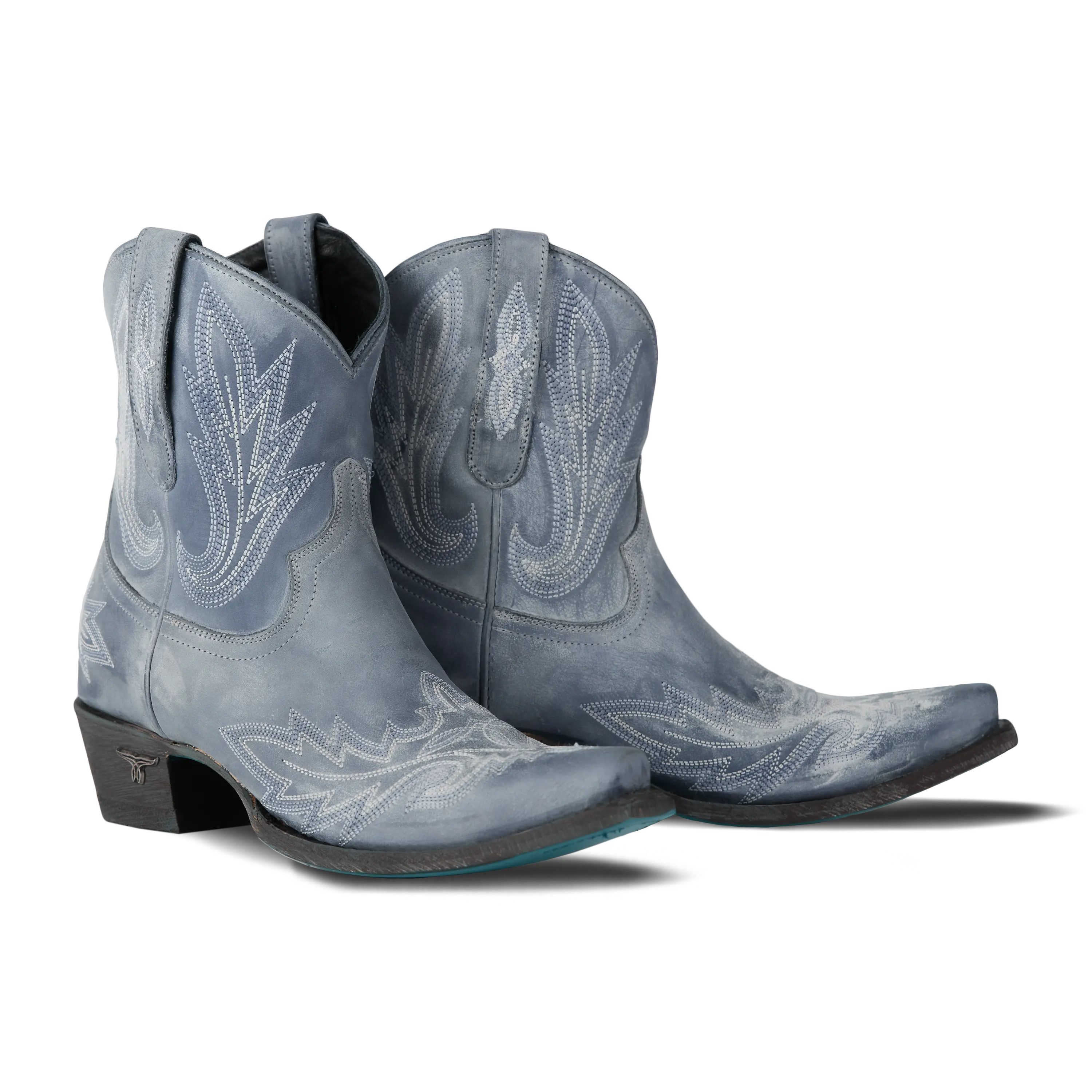 Lexington Bootie - Washed Denim