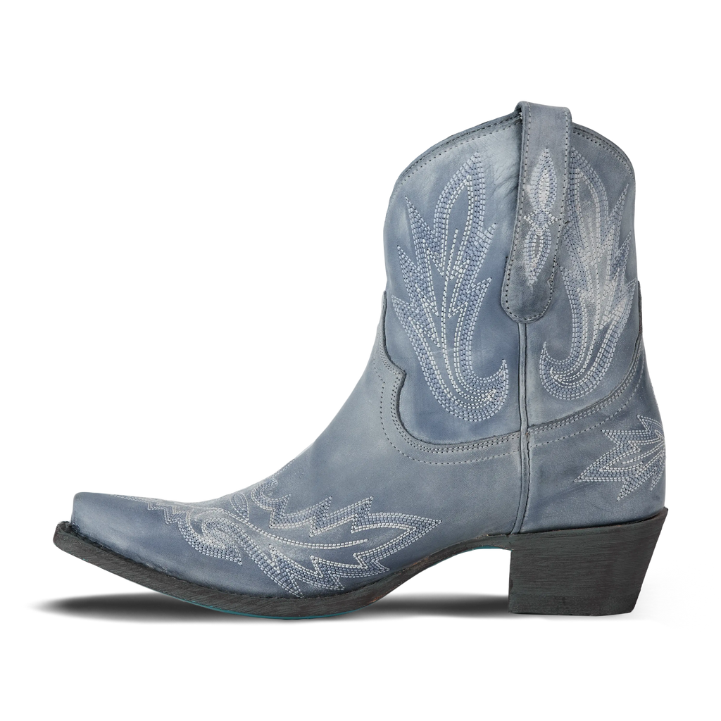 Lexington Bootie - Washed Denim