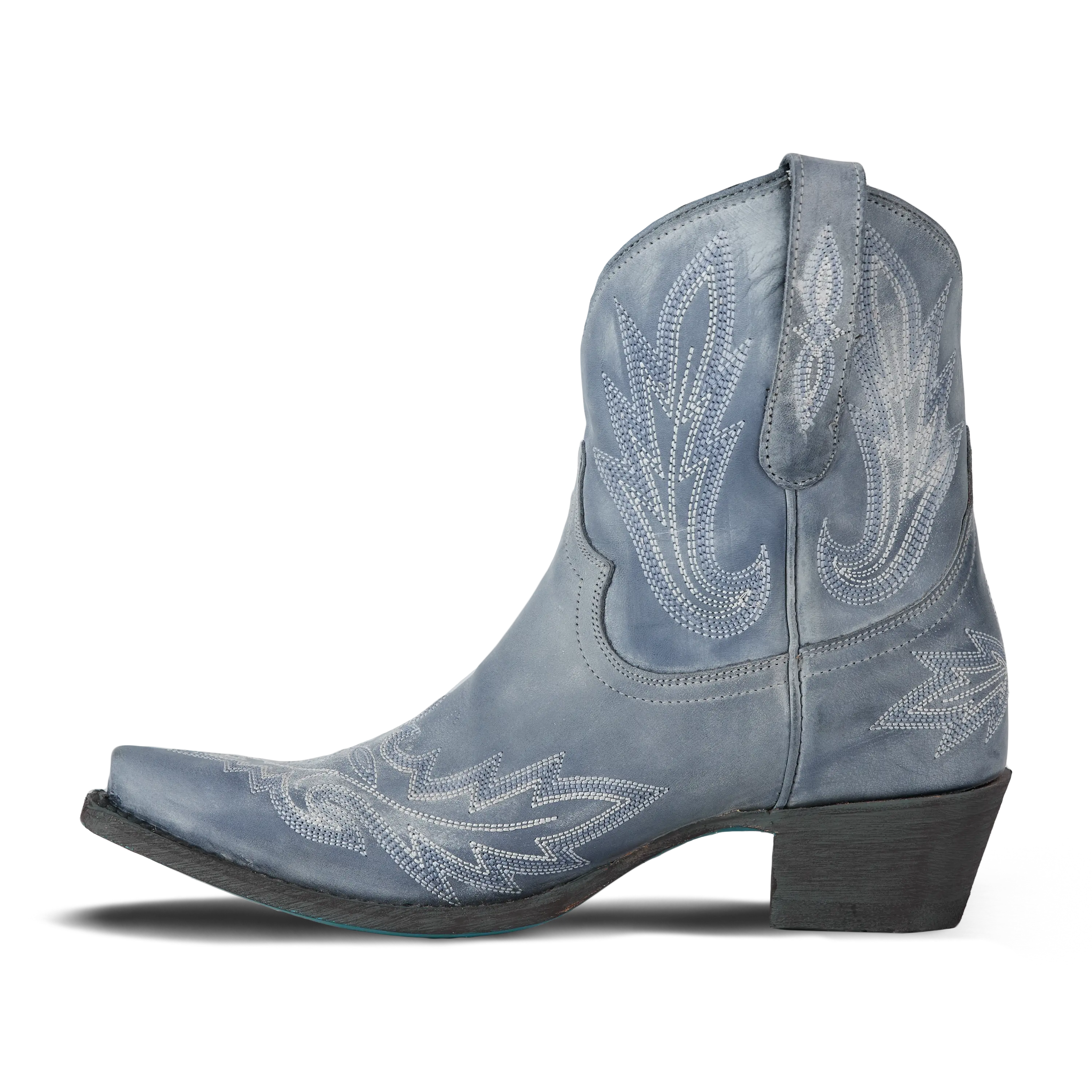 Lexington Bootie - Washed Denim