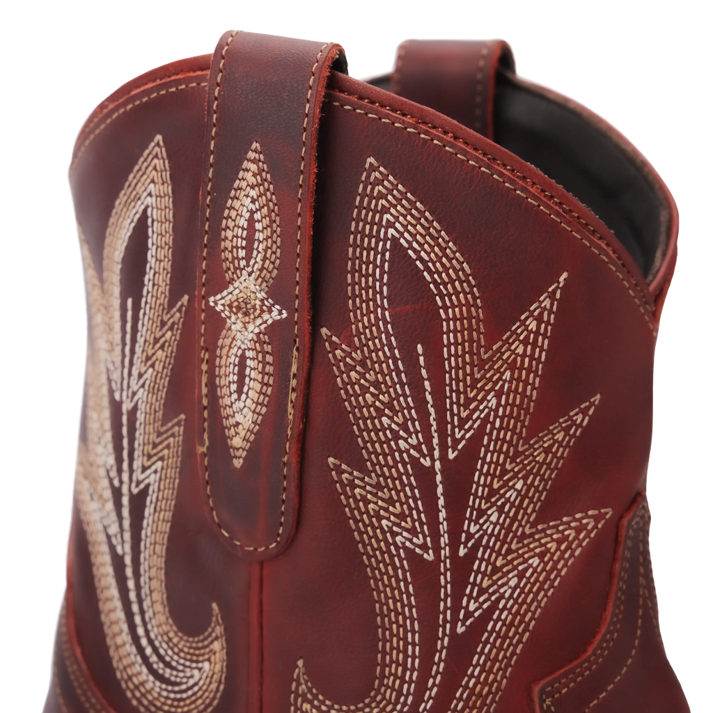 Lexington Bootie - Smoldering Ruby