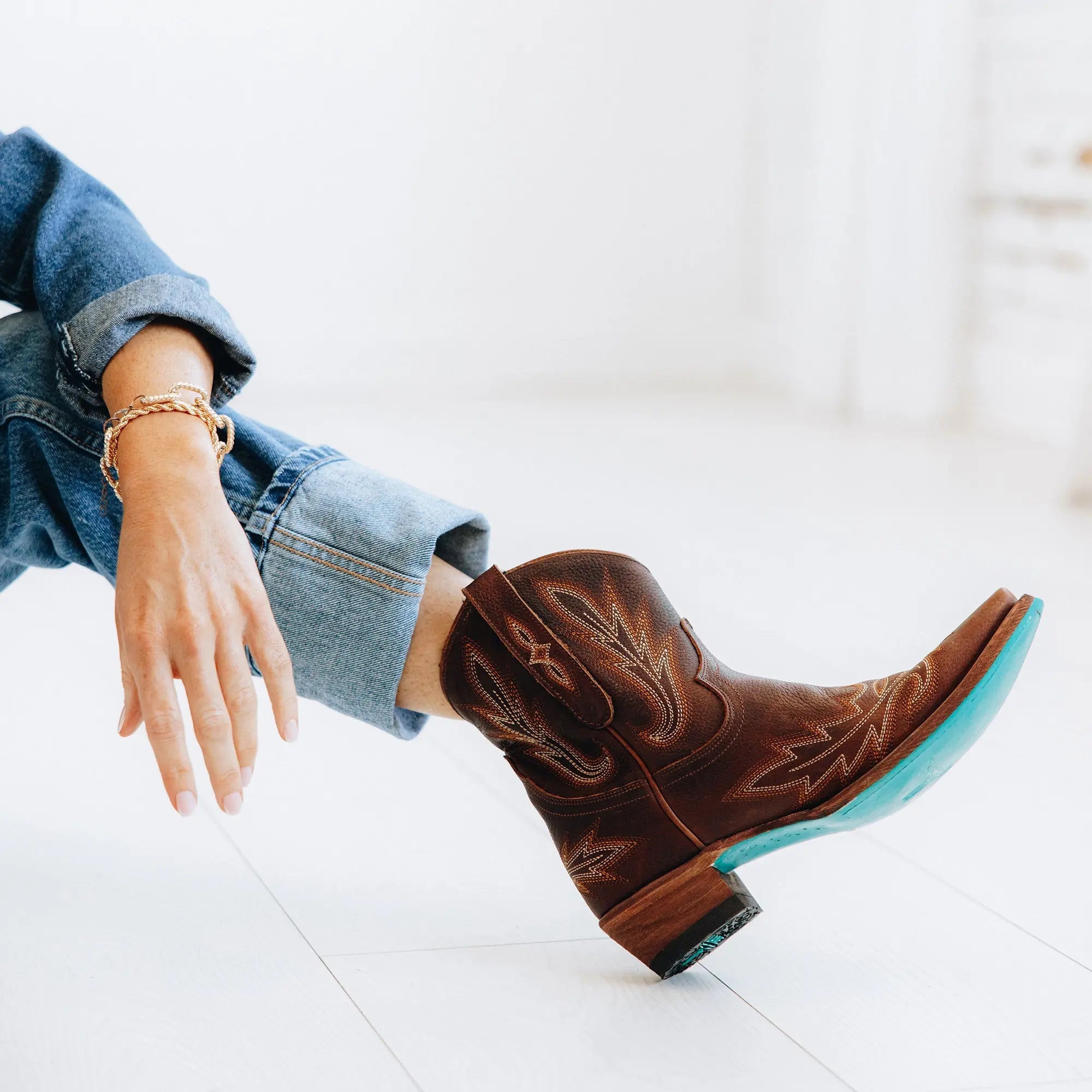 Lexington Bootie - Cognac **Final Sale**