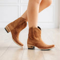 Lexington Bootie - Toffee Suede **Final Sale**