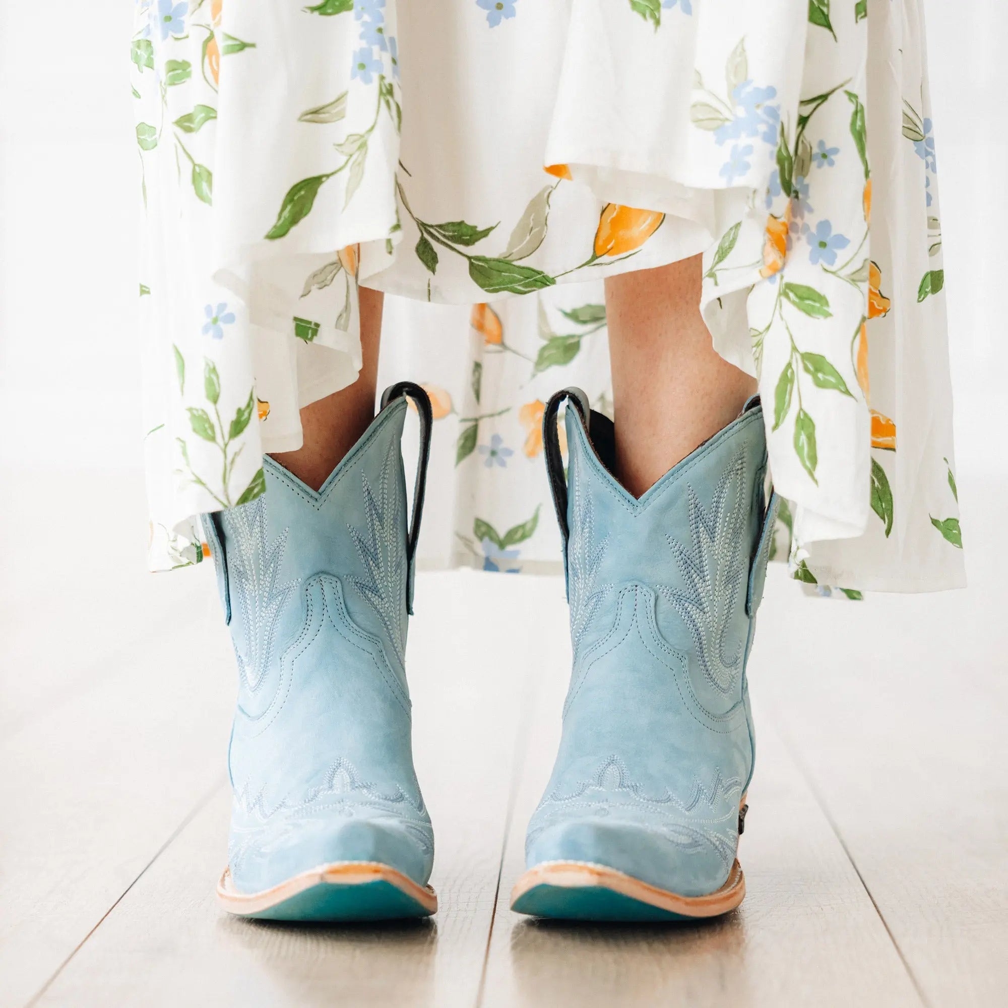 Lexington Bootie - Powder Blue