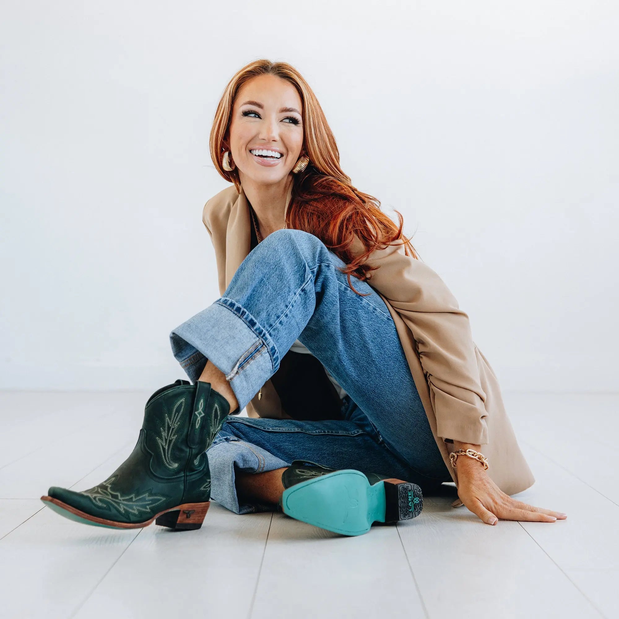 Lexington Bootie - Emerald Green **Final Sale**