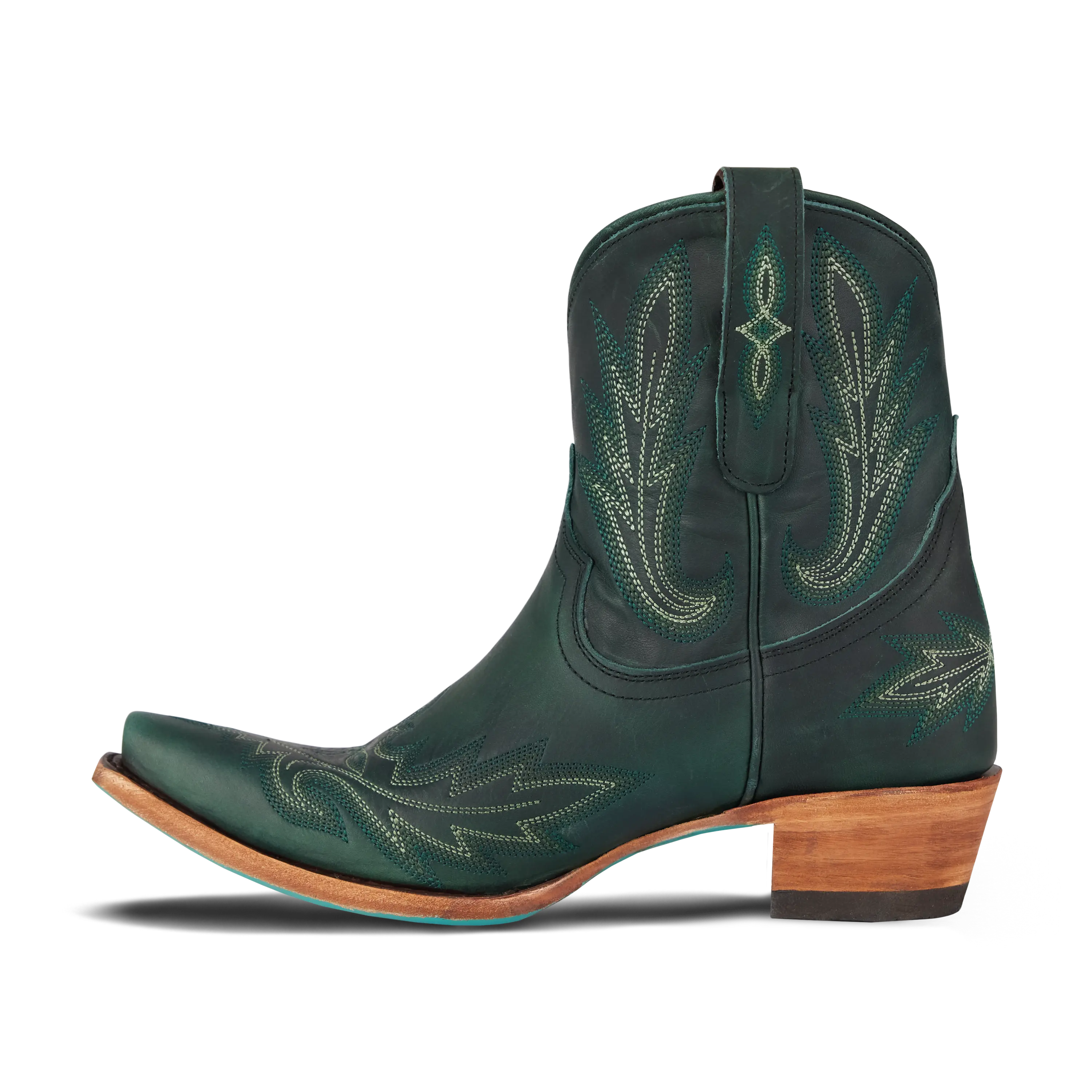 Lexington Bootie - Emerald Green **Final Sale**