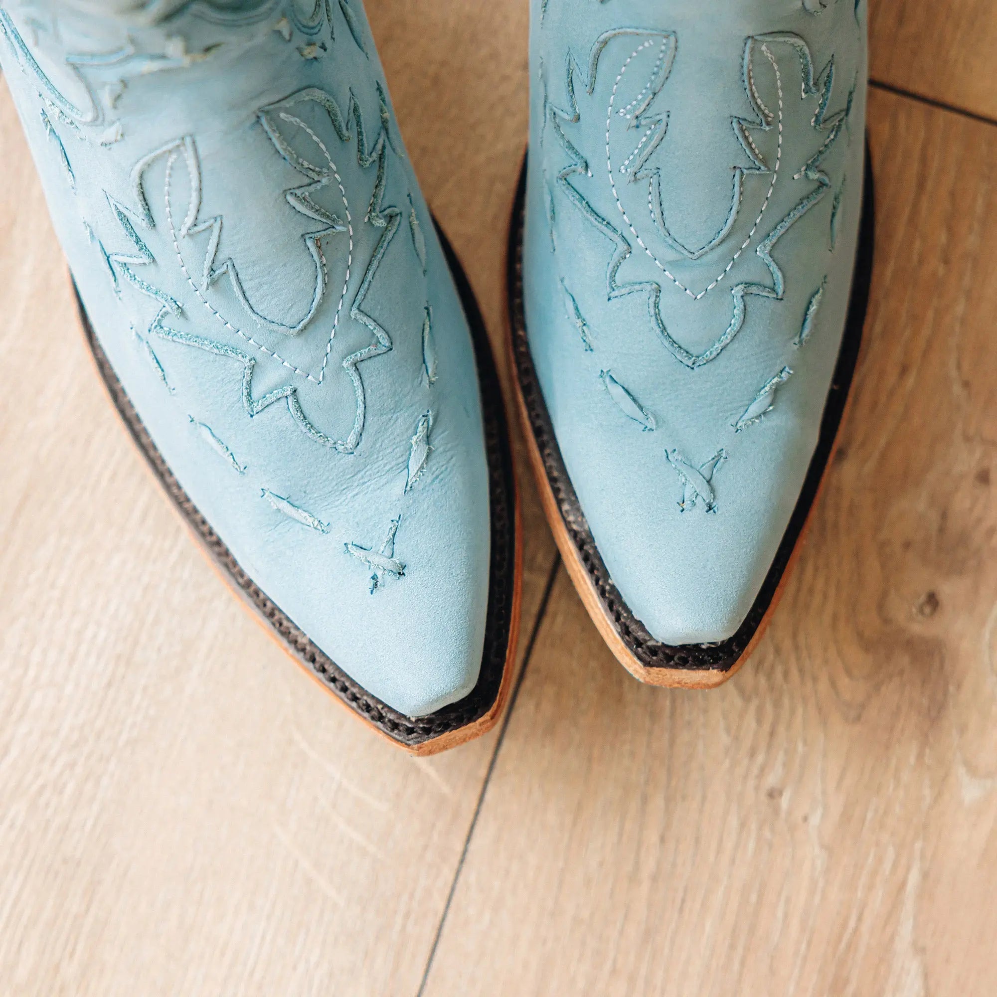 Reverie Knee High Corset - Powder Blue