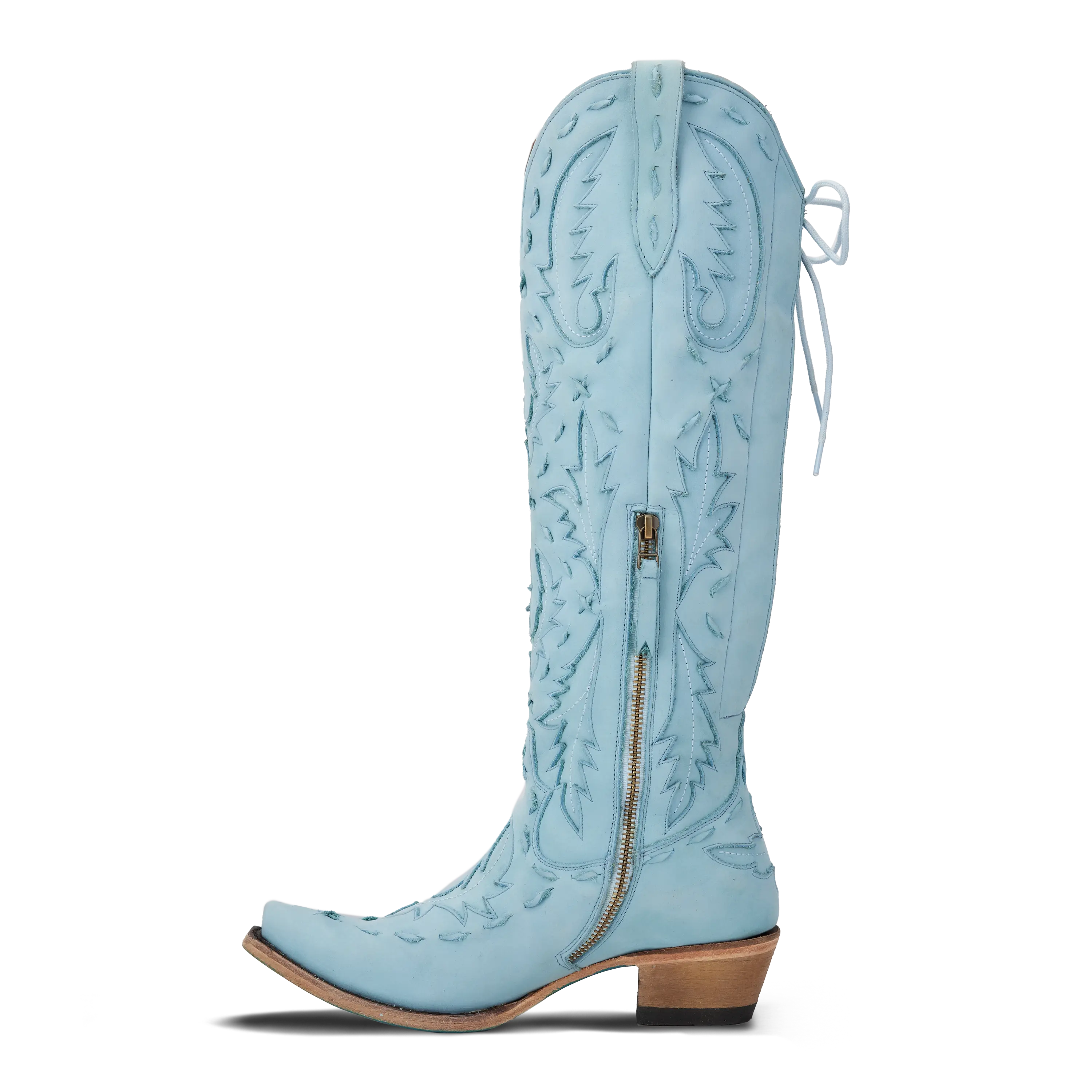 Reverie Knee High Corset - Powder Blue