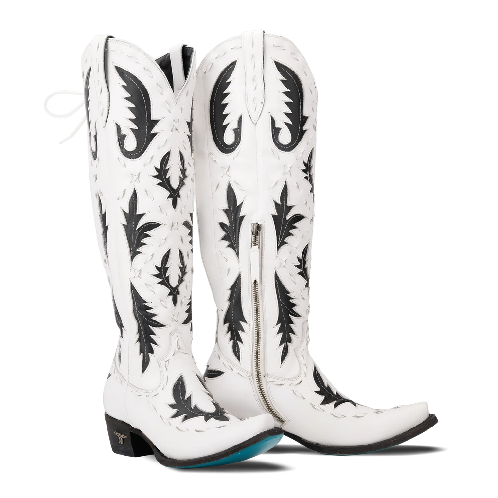 Reverie Knee High Corset - Newsprint