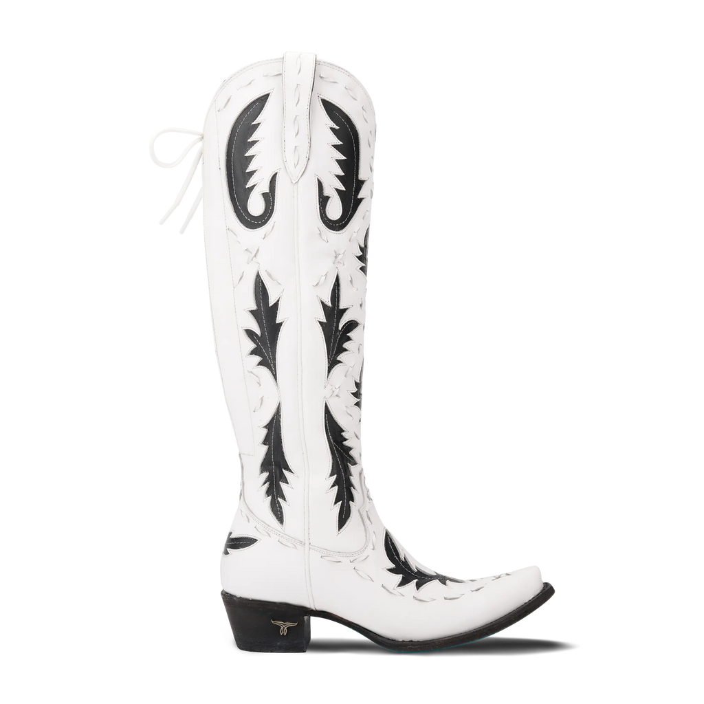 Reverie Knee High Corset - Newsprint