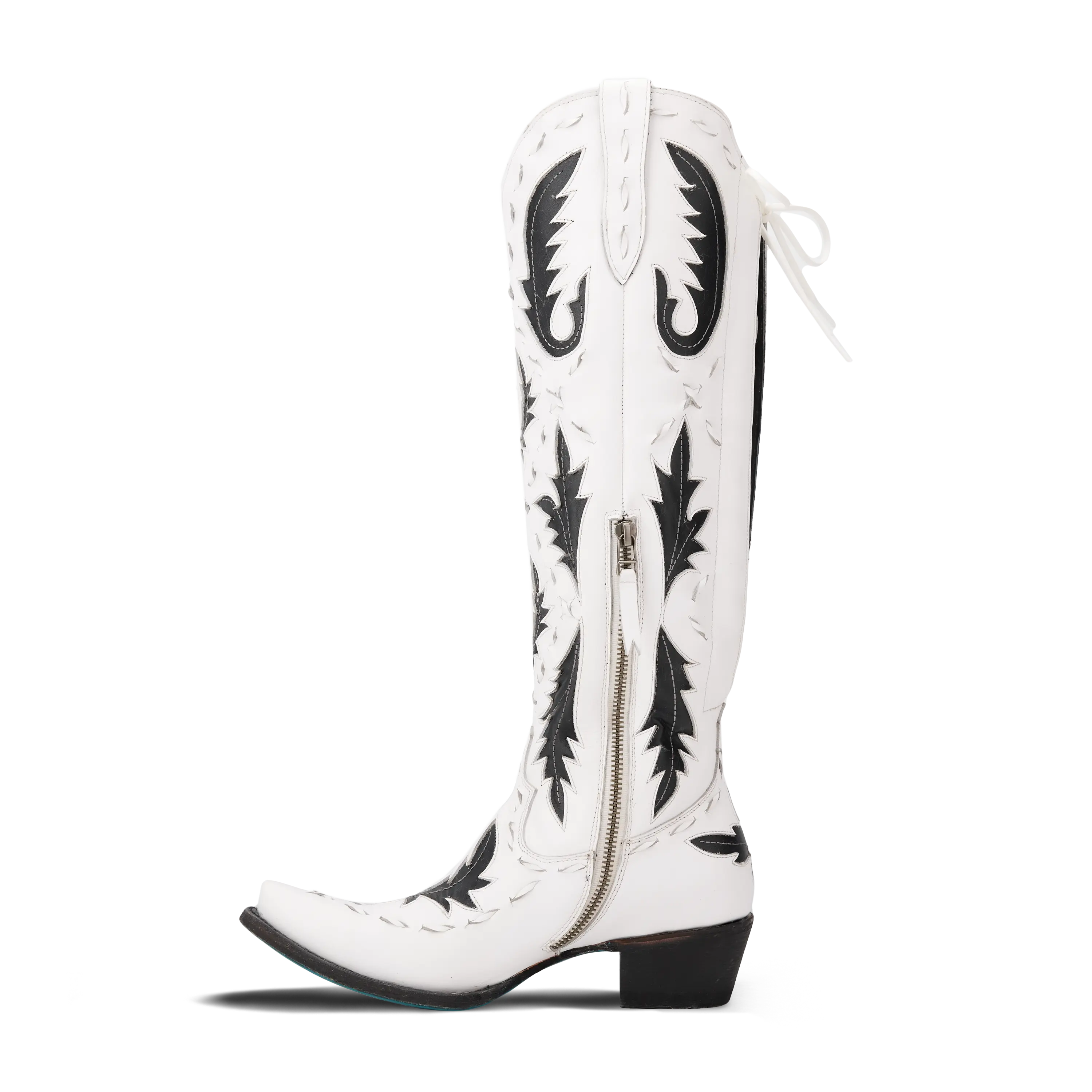 Reverie Knee High Corset - Newsprint