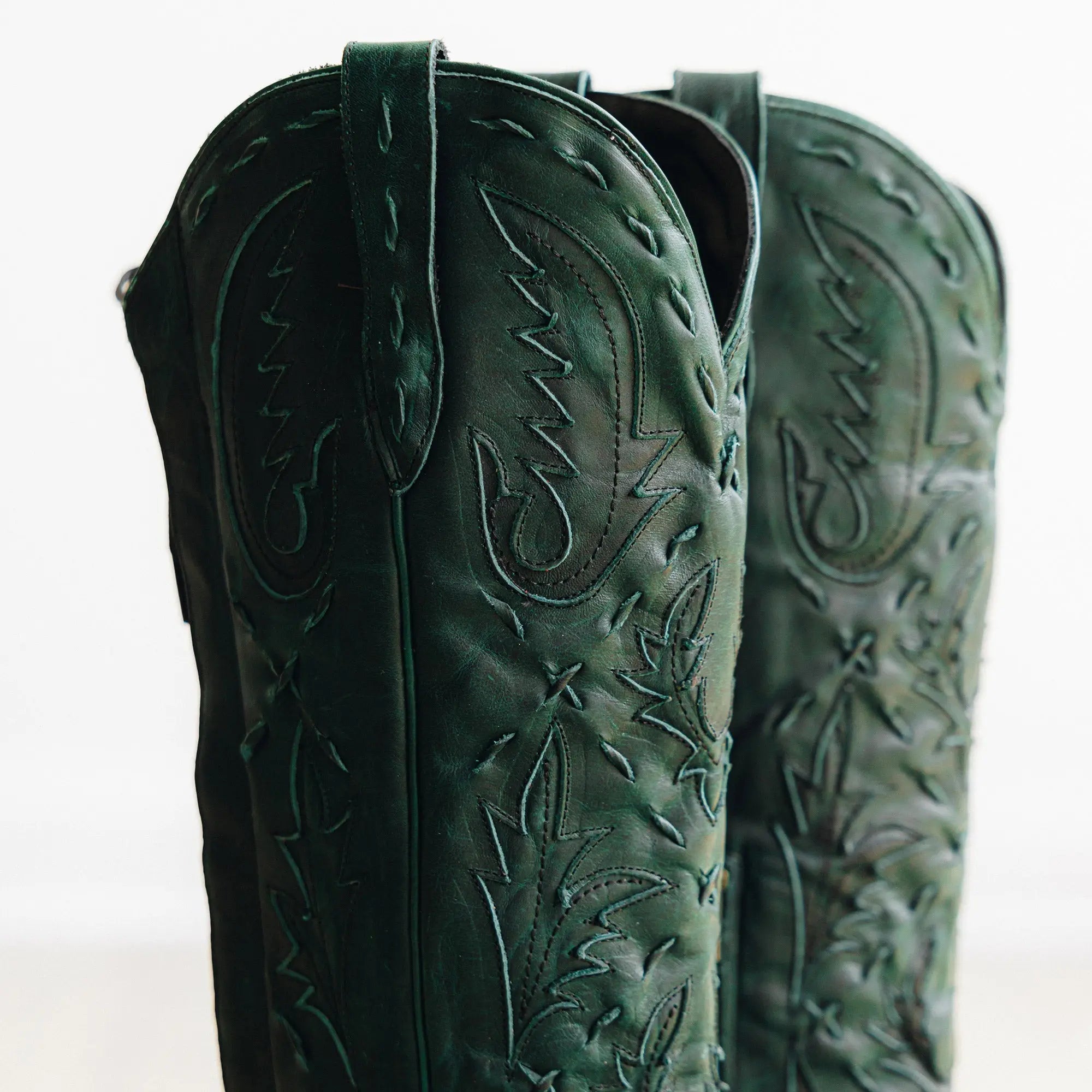 Reverie Knee High Corset - Emerald Green **Final Sale**