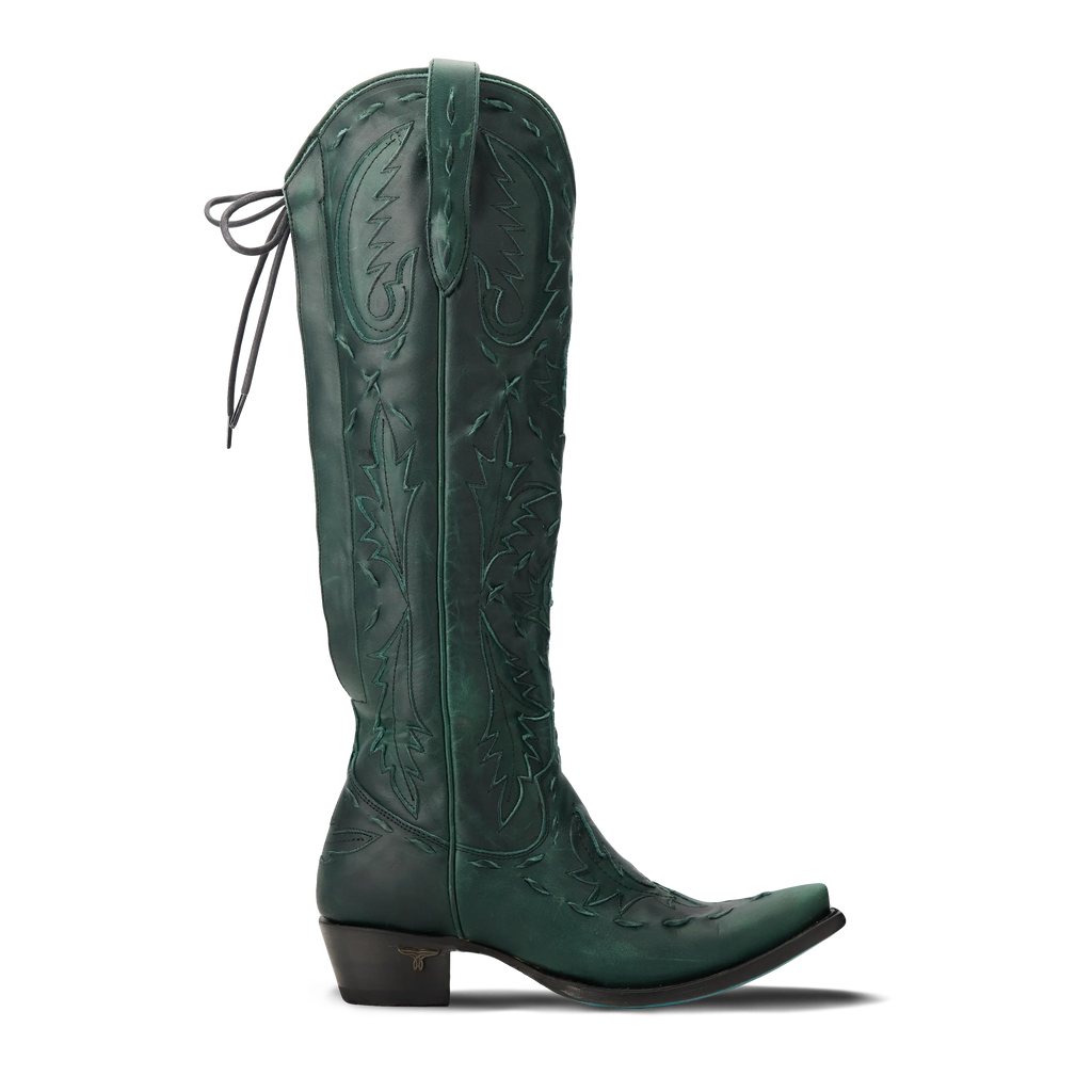 Reverie Knee High Corset - Emerald Green **Final Sale**