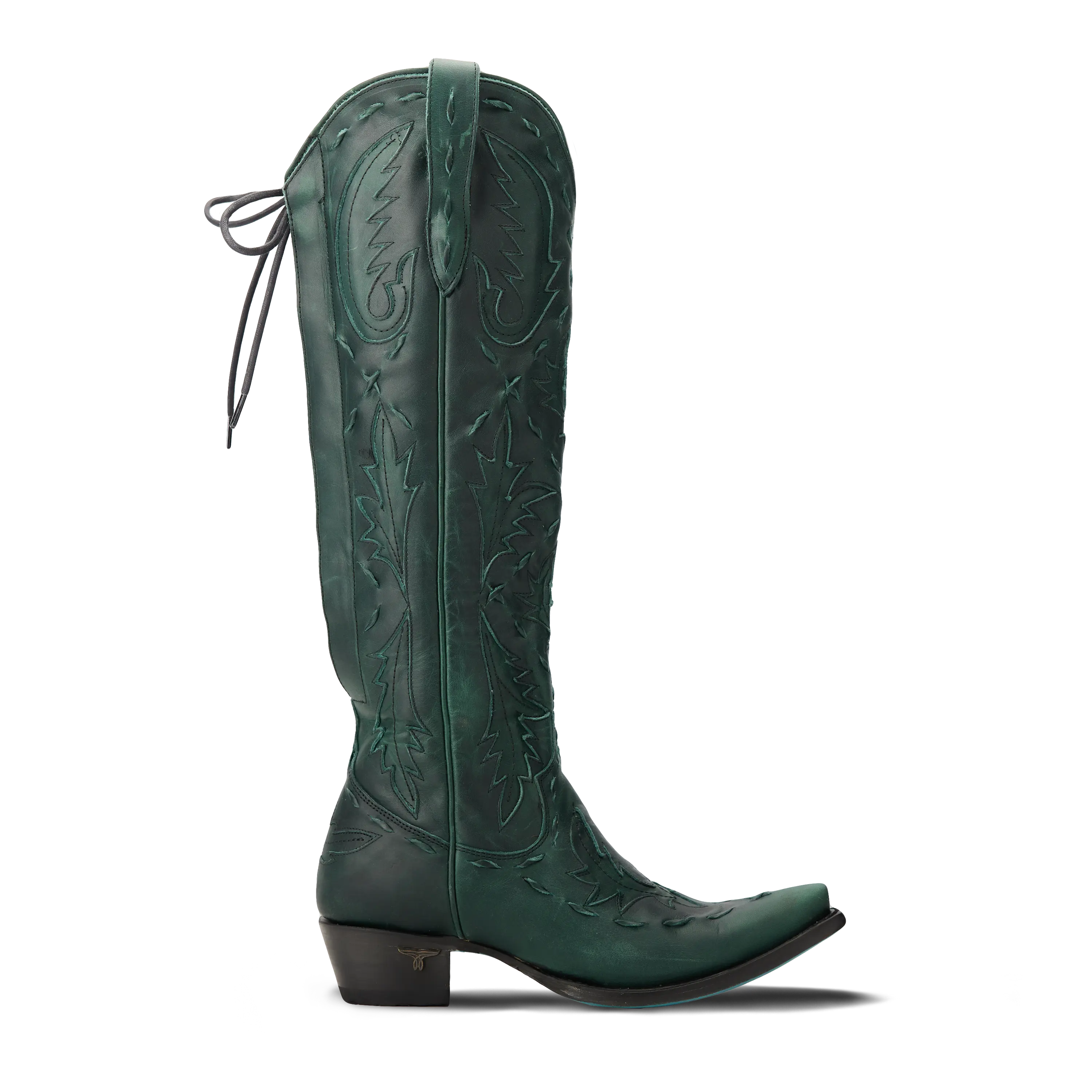Reverie Knee High Corset - Emerald Green **Final Sale**