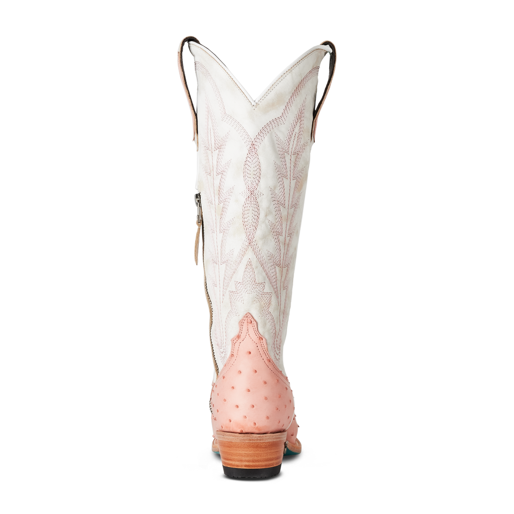 Skylight Boot - Blush Ostrich