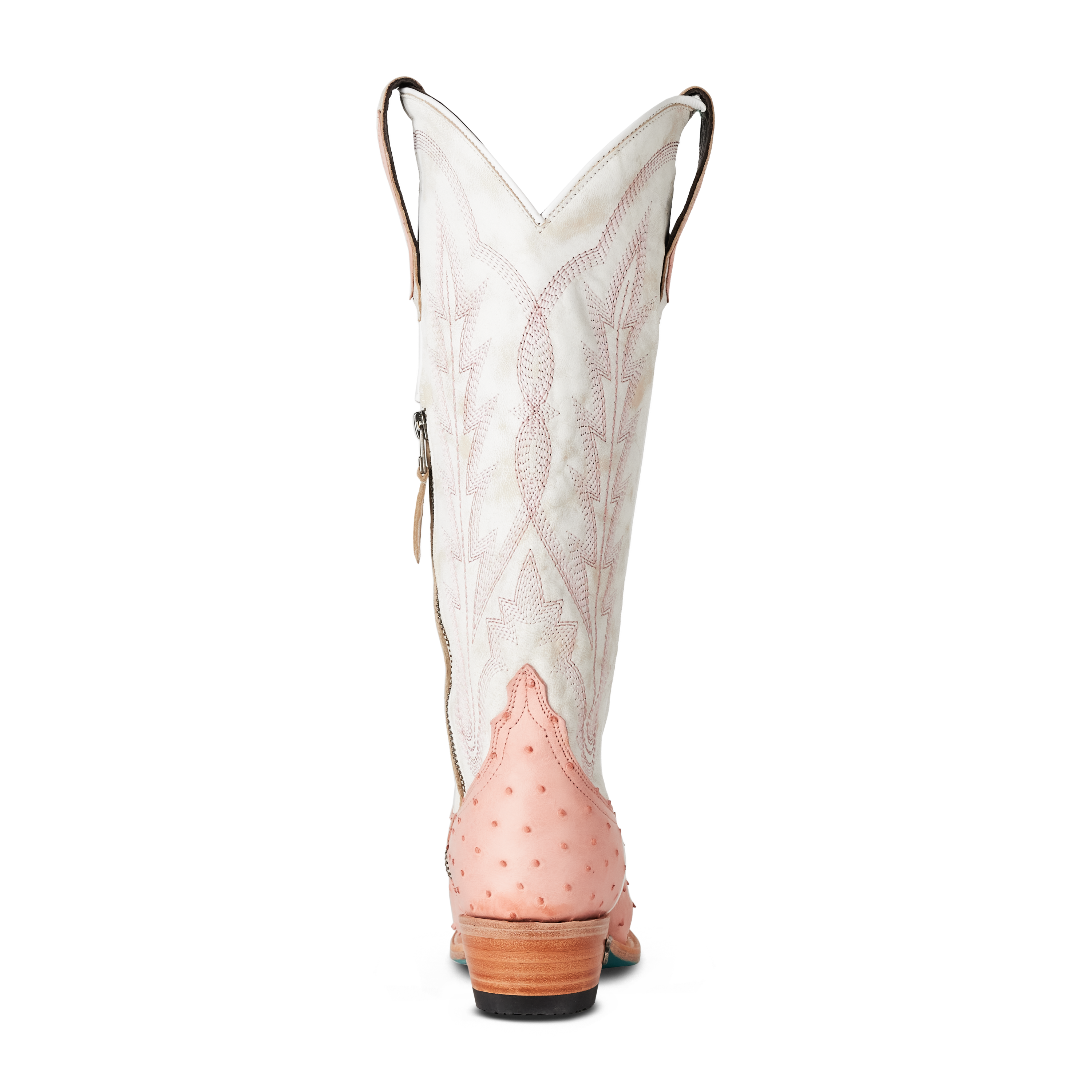 Skylight Boot - Blush Ostrich