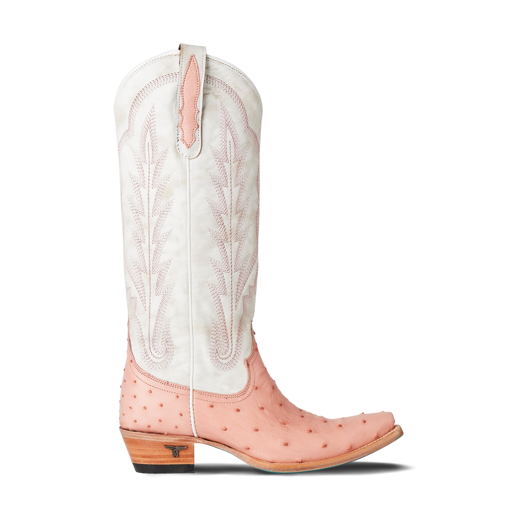 Skylight Boot - Blush Ostrich