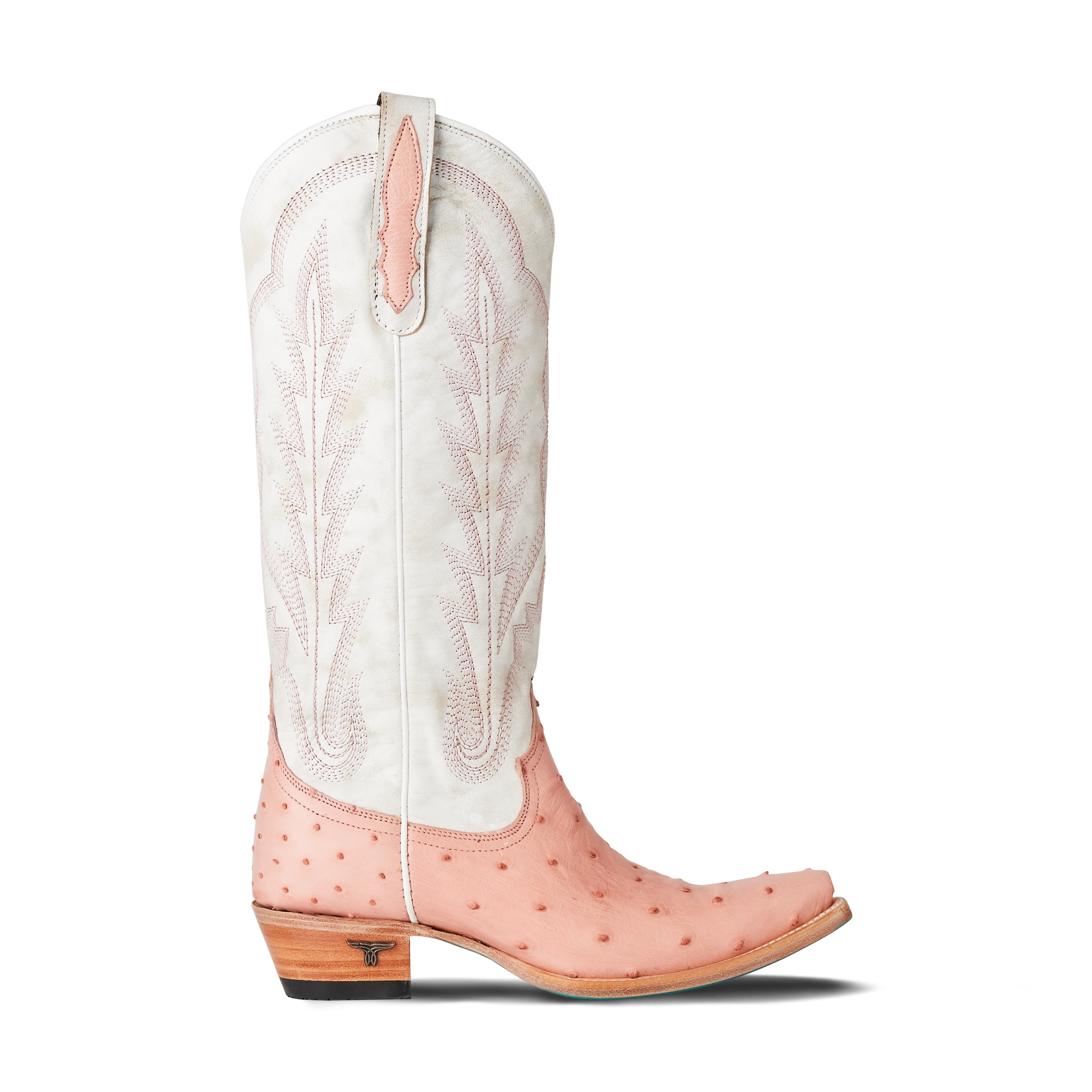 Skylight Boot - Blush Ostrich