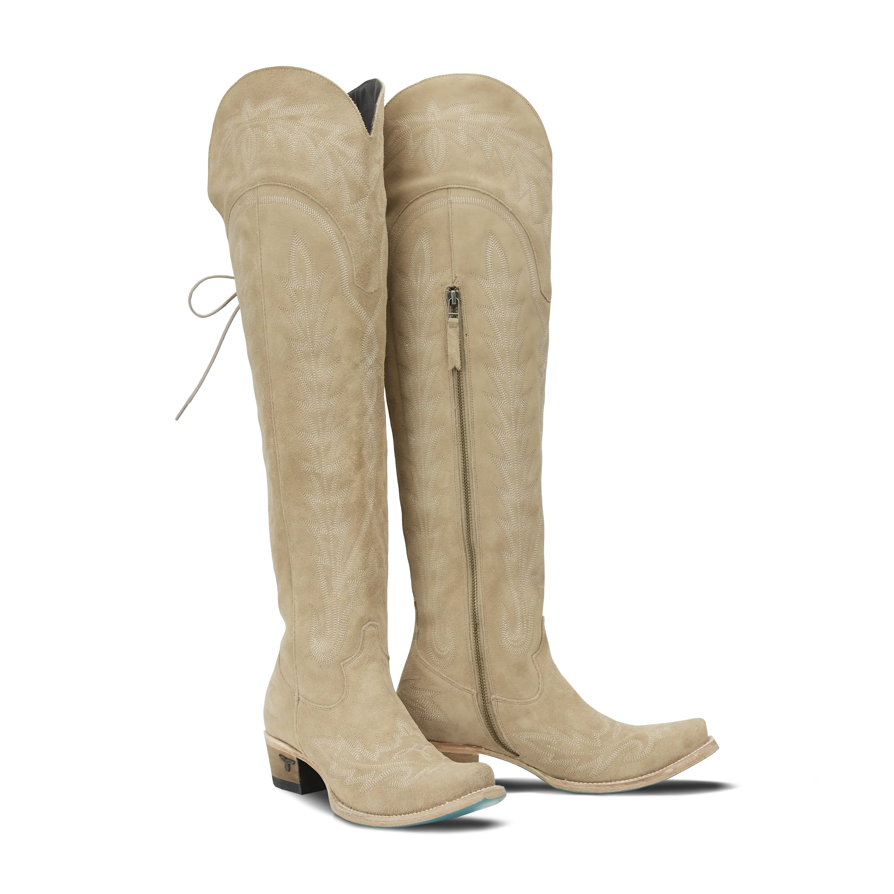 Lexington OTK Corset - Latte Suede **Final Sale**