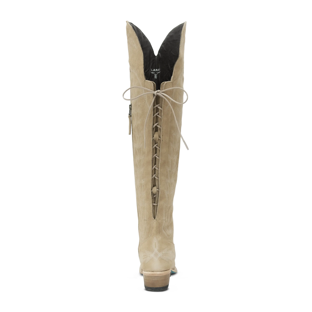 Lexington OTK Corset - Latte Suede **Final Sale**