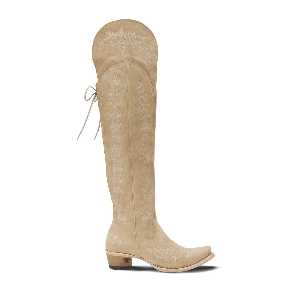 Lexington OTK Corset - Latte Suede **Final Sale**
