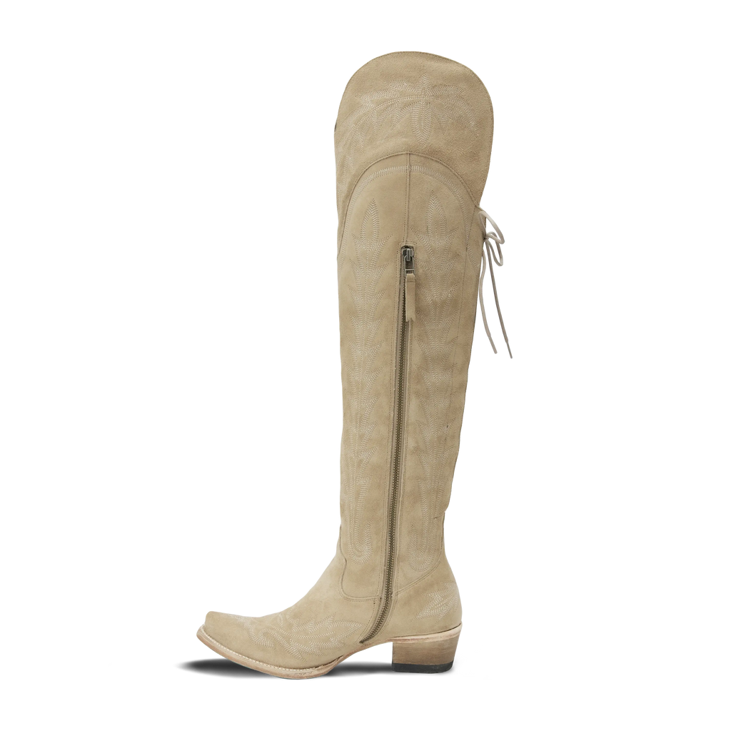 Lexington OTK Corset - Latte Suede **Final Sale**