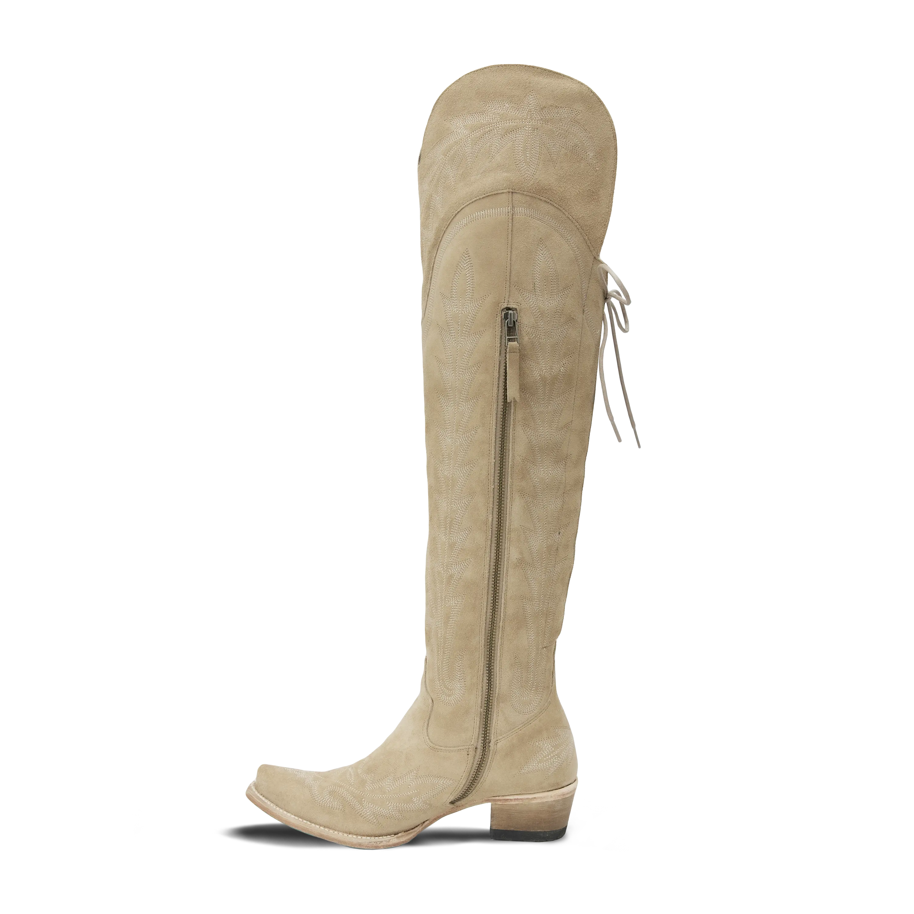 Lexington OTK Corset - Latte Suede **Final Sale**