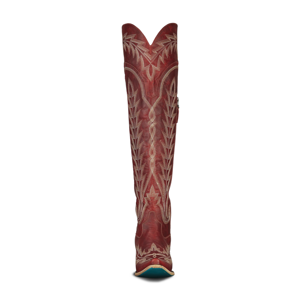 Lexington OTK Corset - Smoldering Ruby
