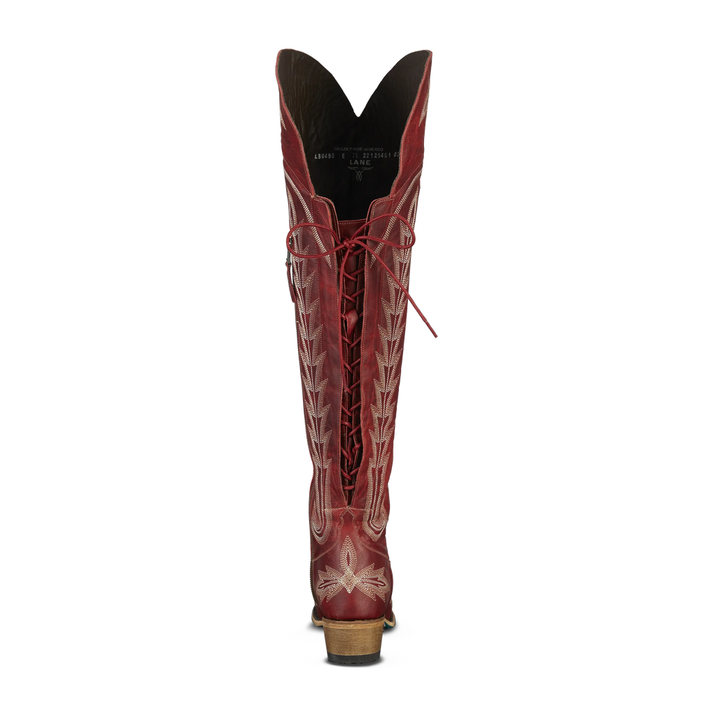 Lexington OTK Corset - Smoldering Ruby
