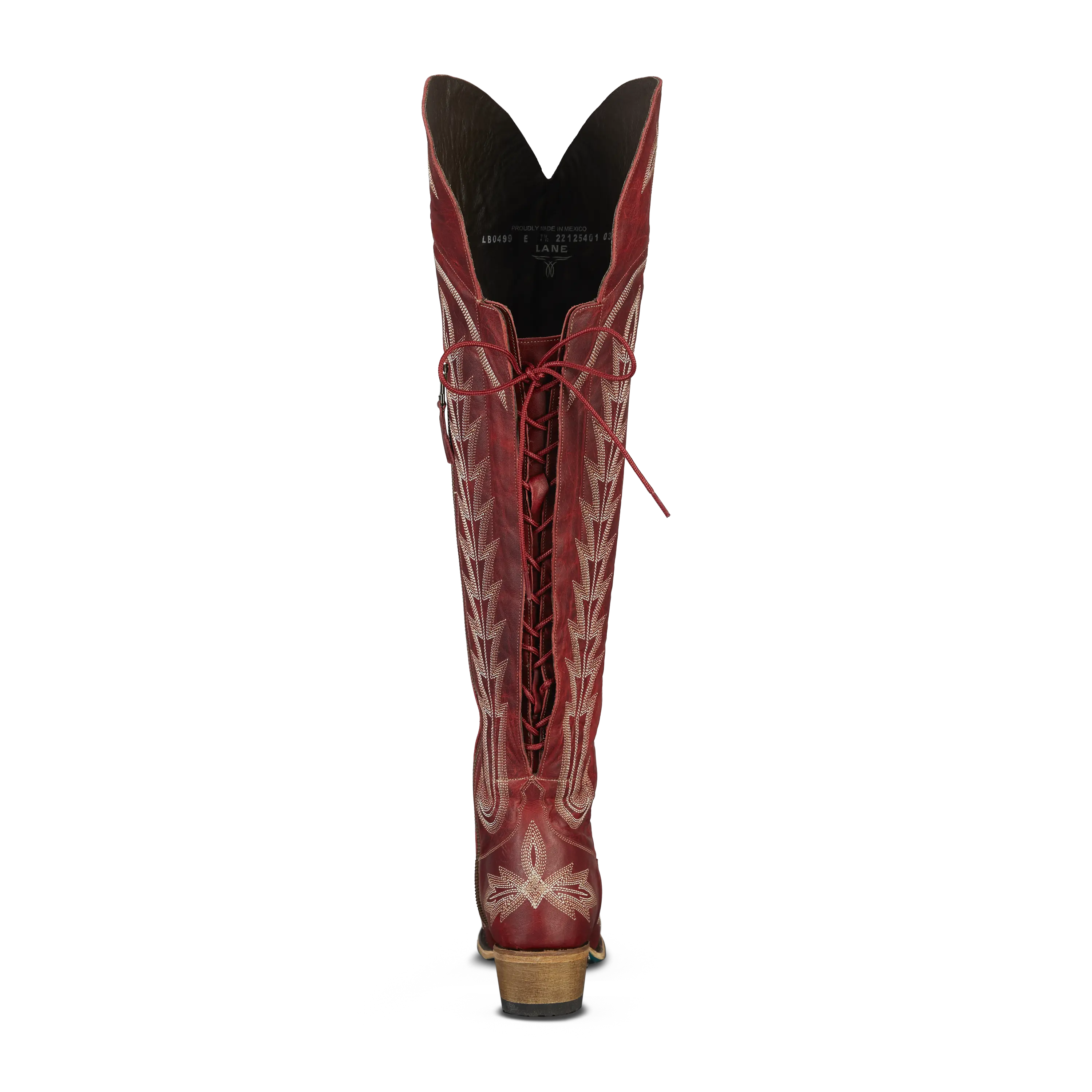 Lexington OTK Corset - Smoldering Ruby