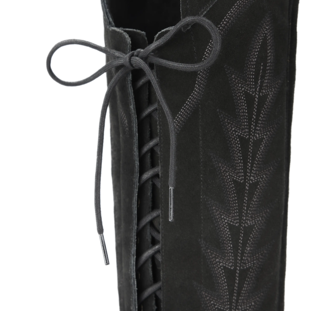 Lexington OTK Corset - Soft Black Suede **Final Sale**