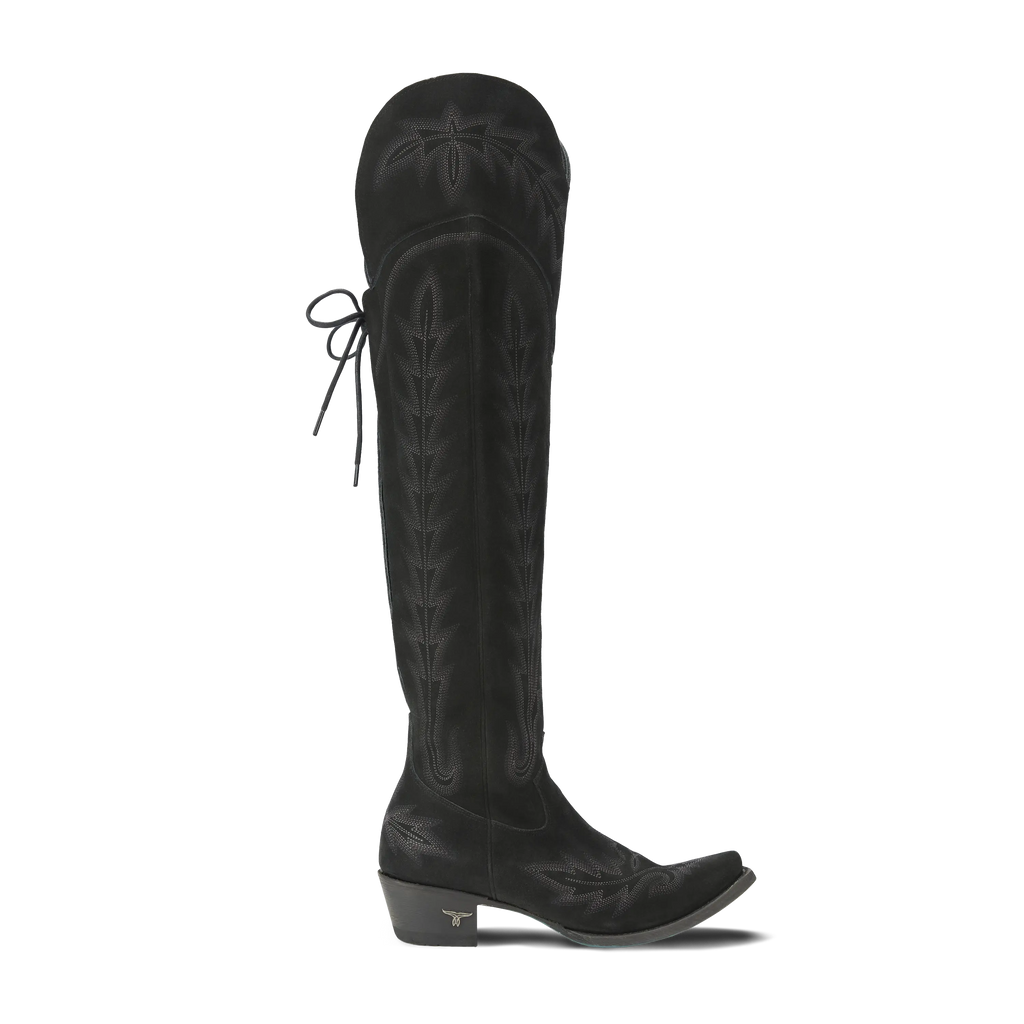 Lexington OTK Corset - Soft Black Suede **Final Sale**