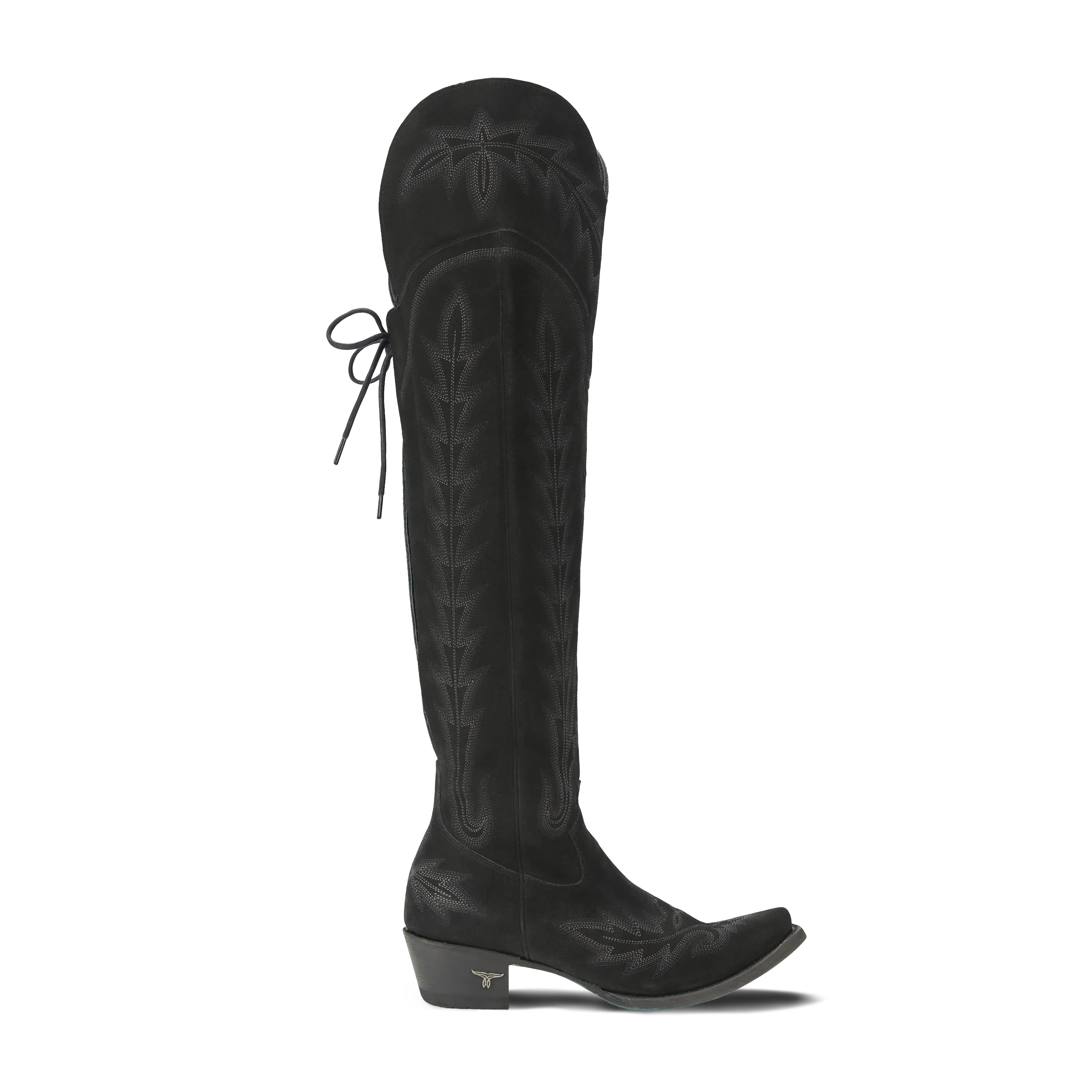Lexington OTK Corset - Soft Black Suede **Final Sale**