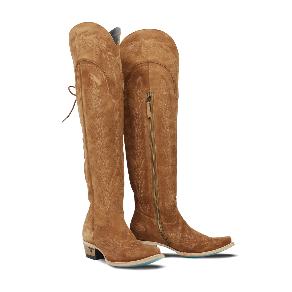 Lexington OTK Corset - Toffee Roughout **Final Sale**