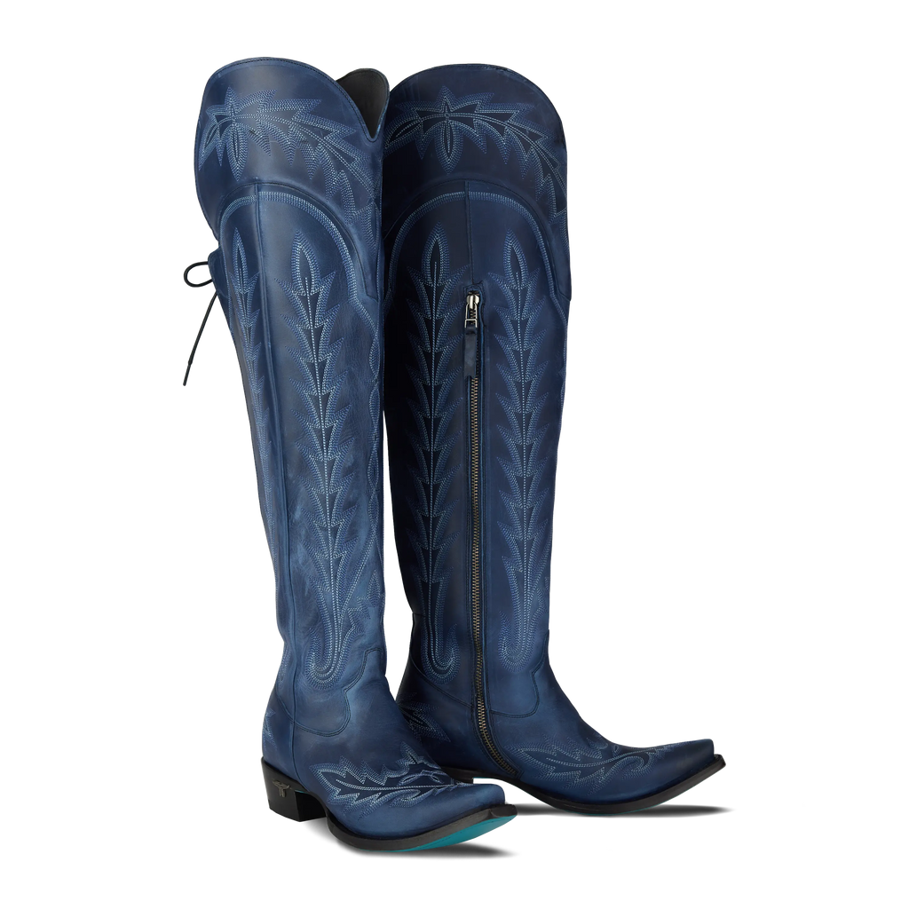 Lexington OTK Corset - Midnight Navy **Final Sale**