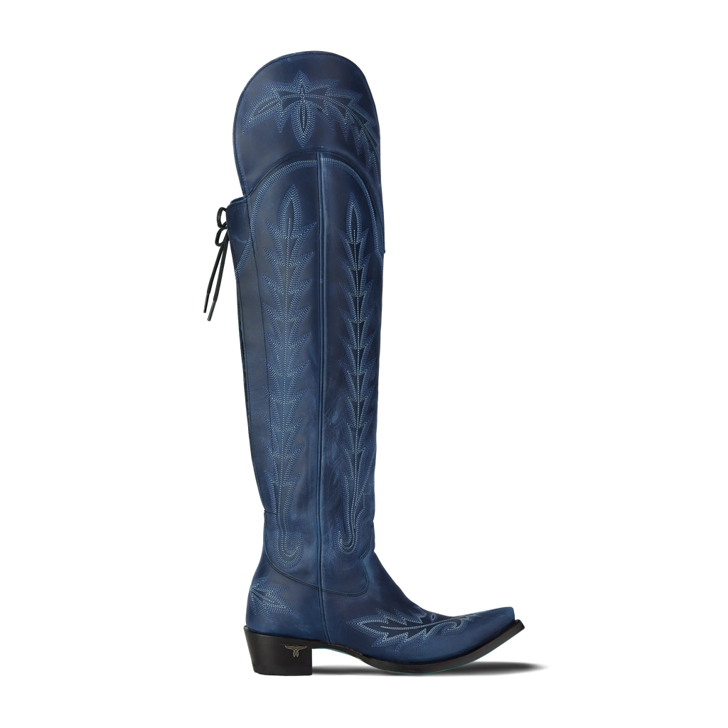 Lexington OTK Corset - Midnight Navy **Final Sale**