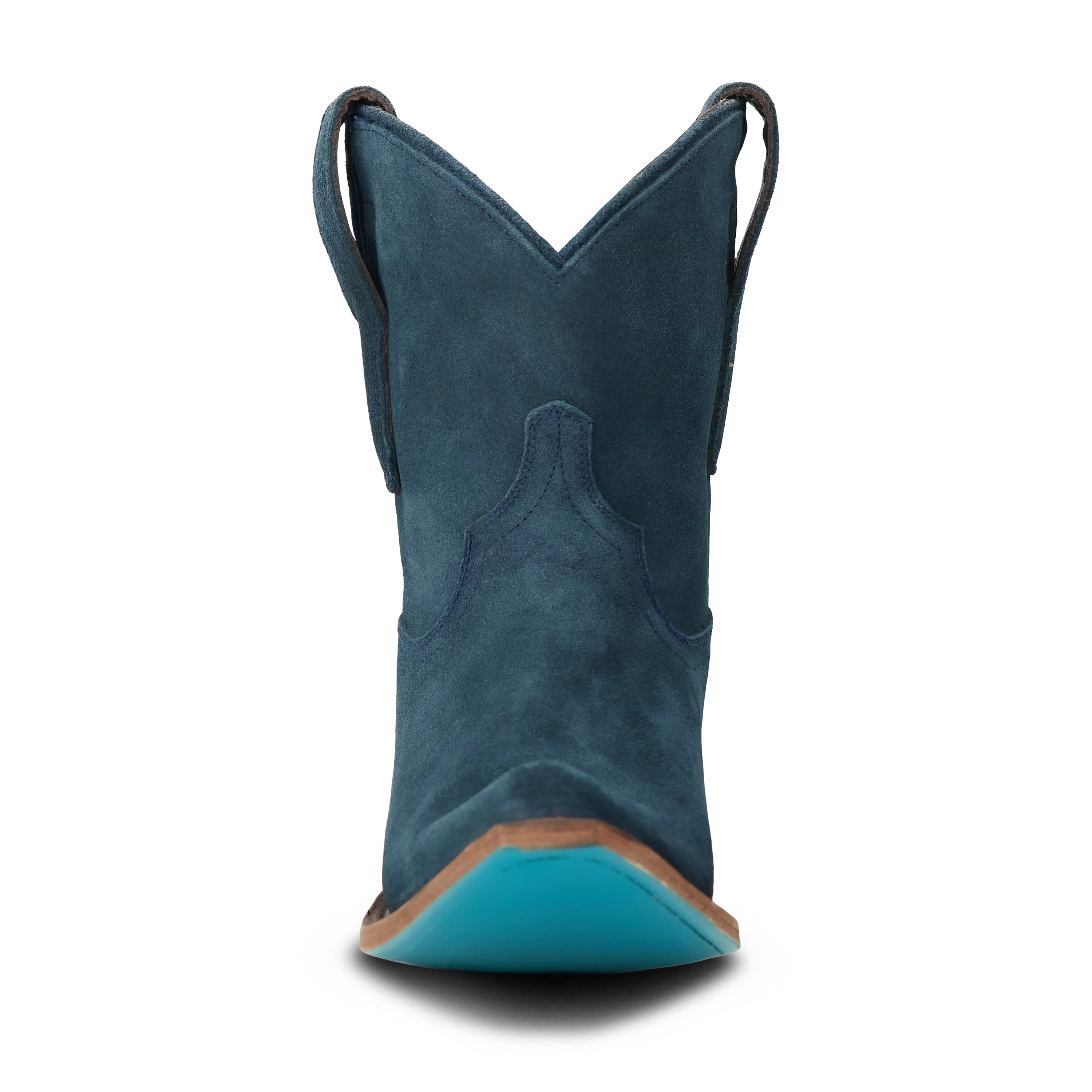 Emma Jane Bootie - Navy Suede