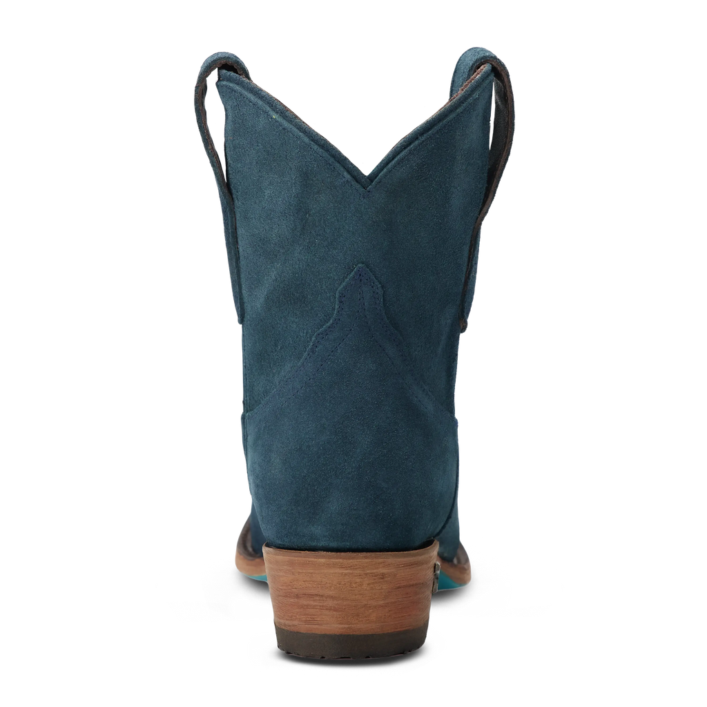 Emma Jane Bootie - Navy Suede